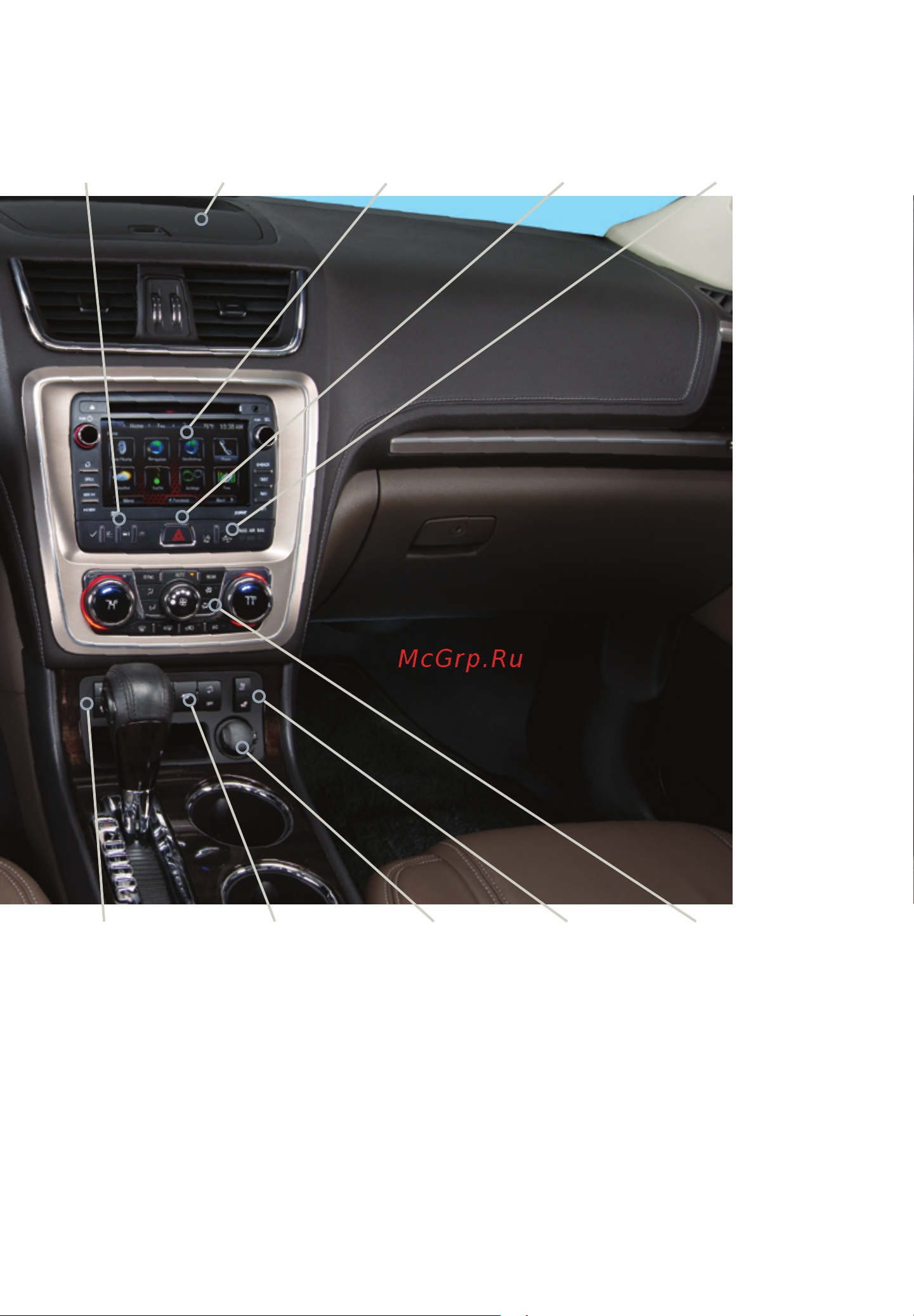 GMC ACADIA (2014) UM Руководство по эксплуатации онлайн [3/16] 754825