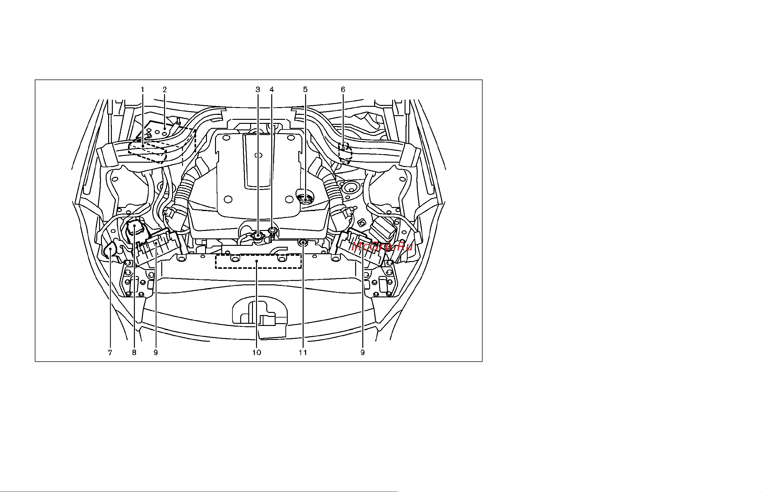 Infiniti EX35 (2008) [16/448] Vq35hr engine