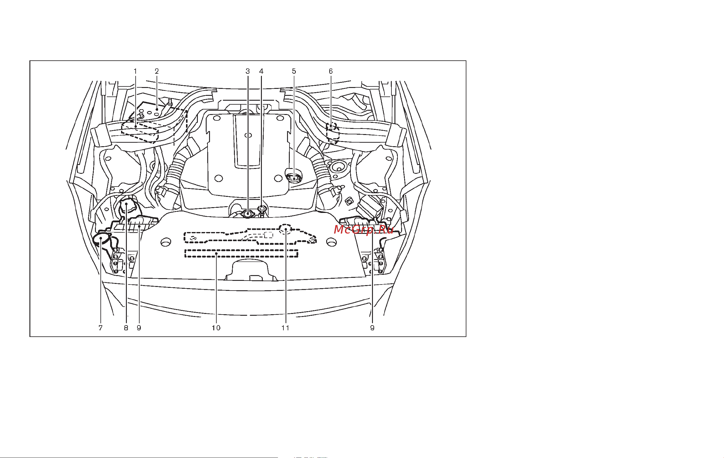Infiniti FX35 (2009) [15/486] Vq35hr engine