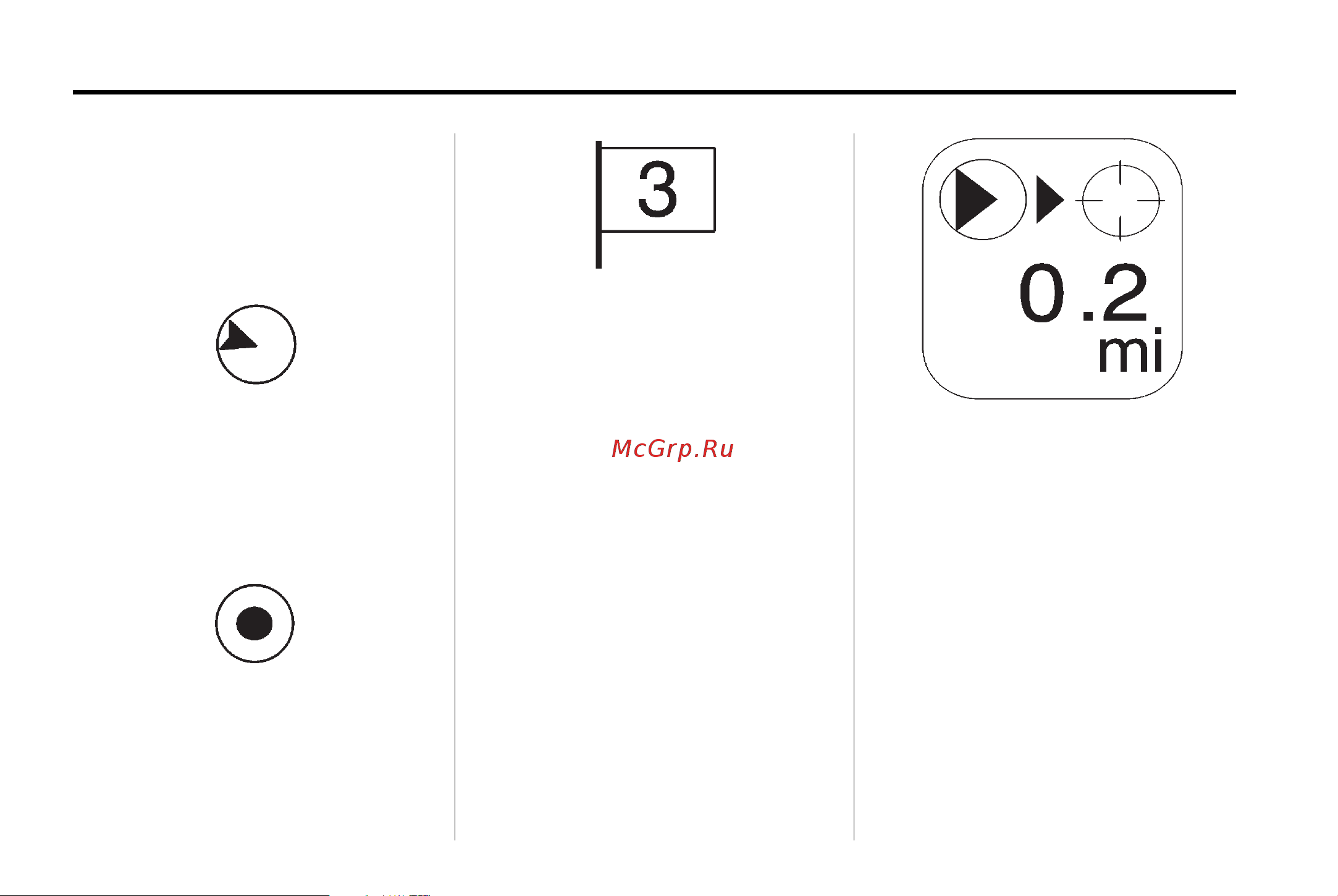 CADILLAC CTS-V SEDAN (2012) [38/76] Navigation symbols