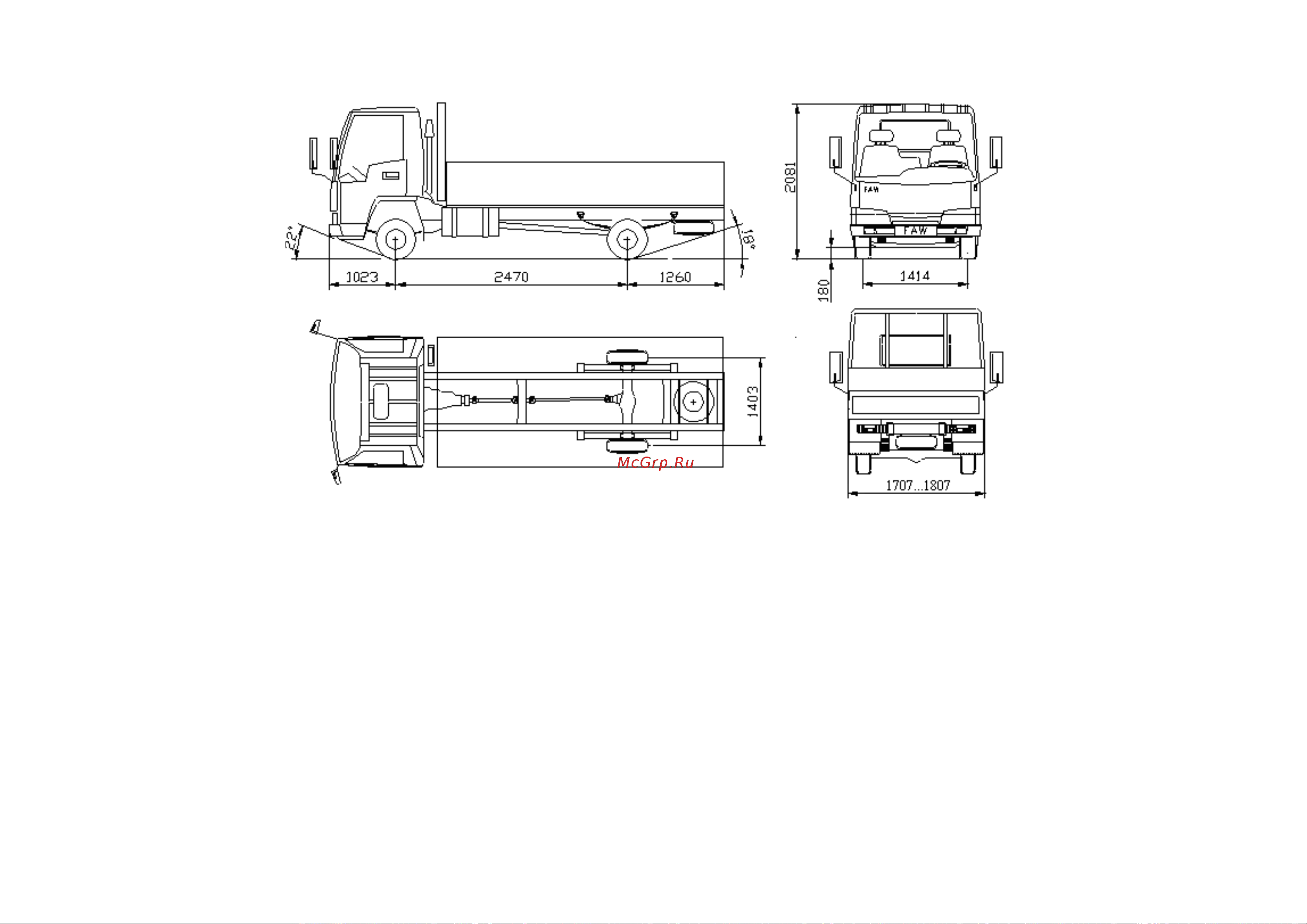 FAW 1041 Руководство по эксплуатации онлайн [97/102] 778251