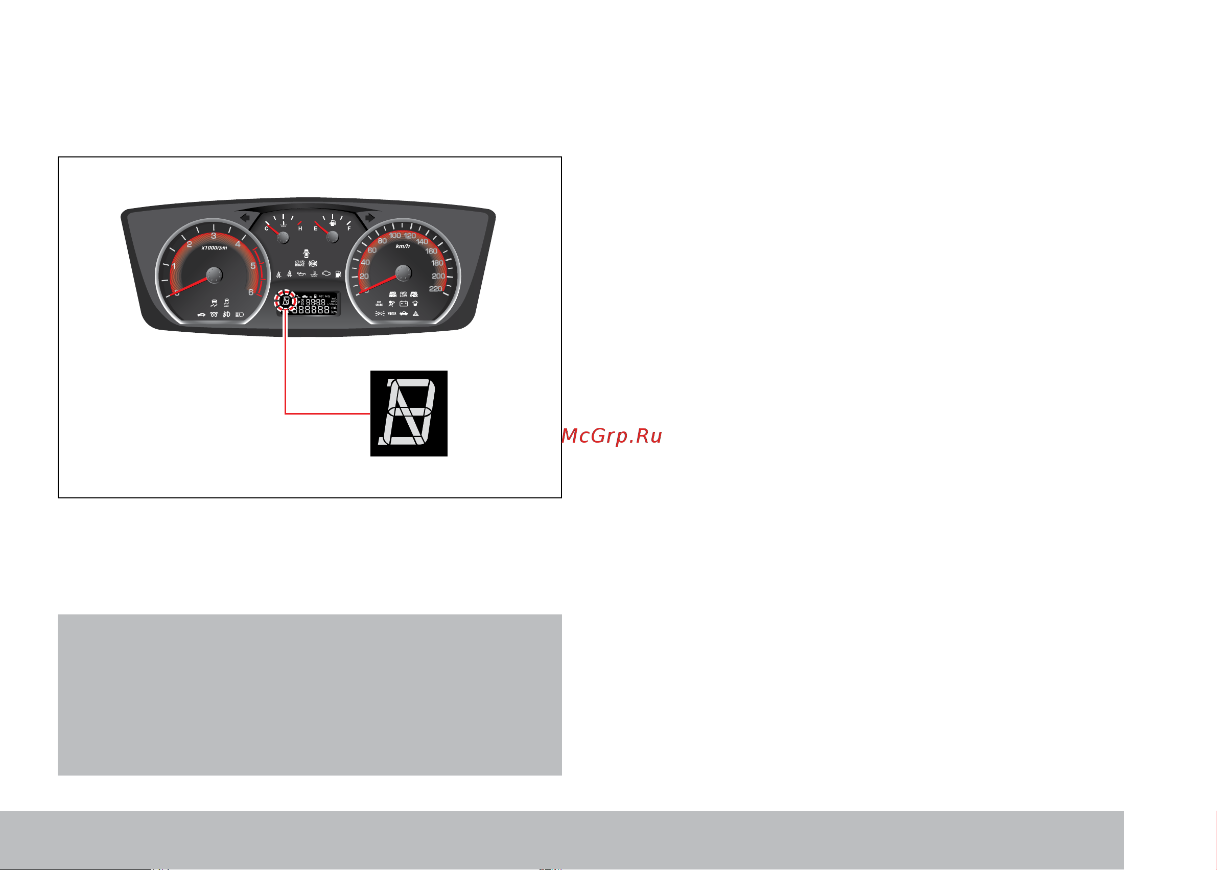 SSANGYONG Actyon Sports Q [114/321] Комбинация приборов