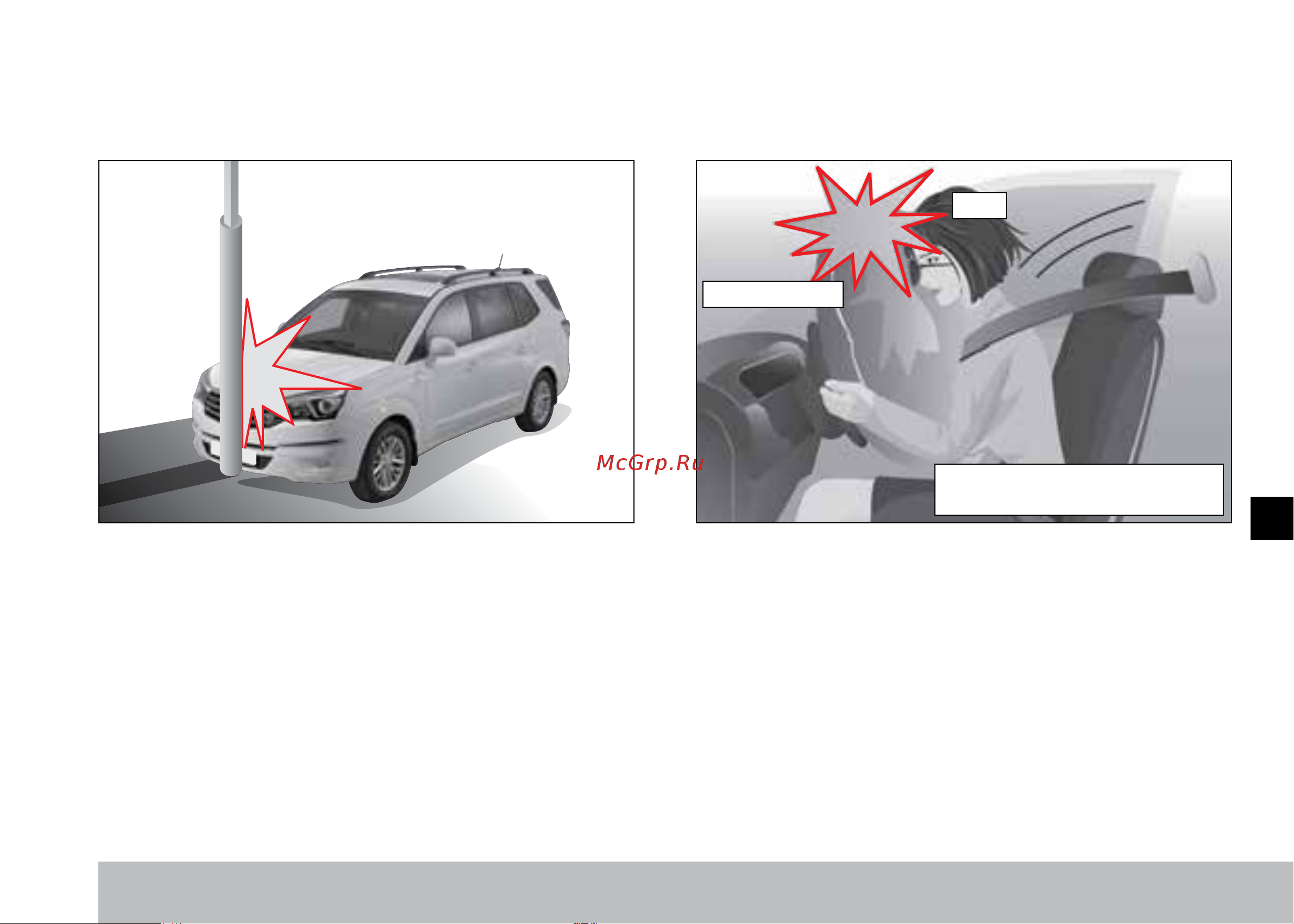 SSANGYONG Stavic [203/338] Столкновение с узким объектом