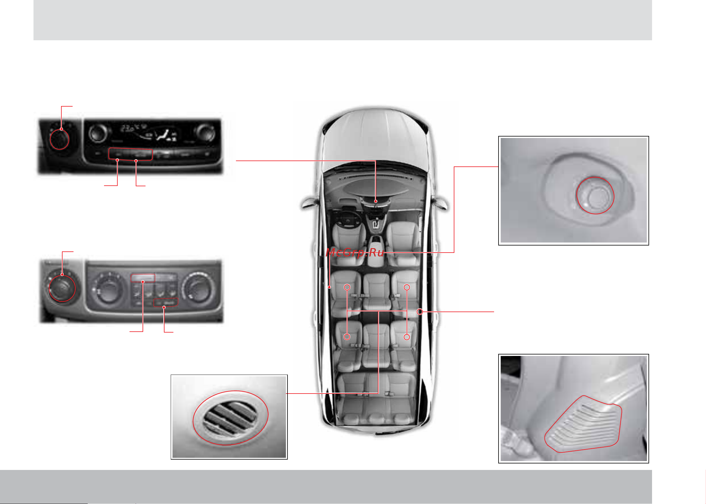 SSANGYONG Stavic [222/338] Система кондиционирования для пассажиров задних сидений