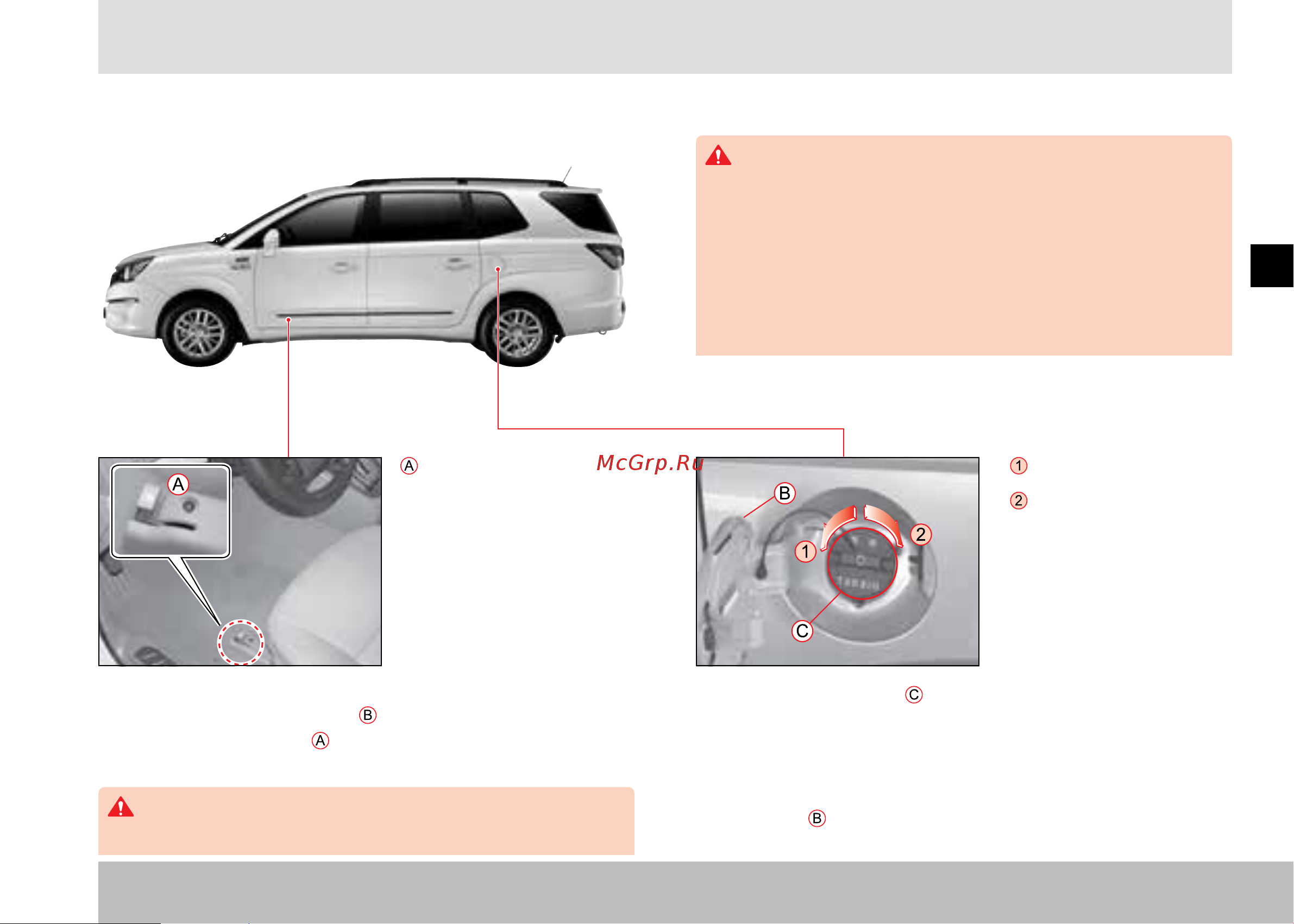 SSANGYONG Stavic [73/338] Крышка лючка заливной горловины топливного бака