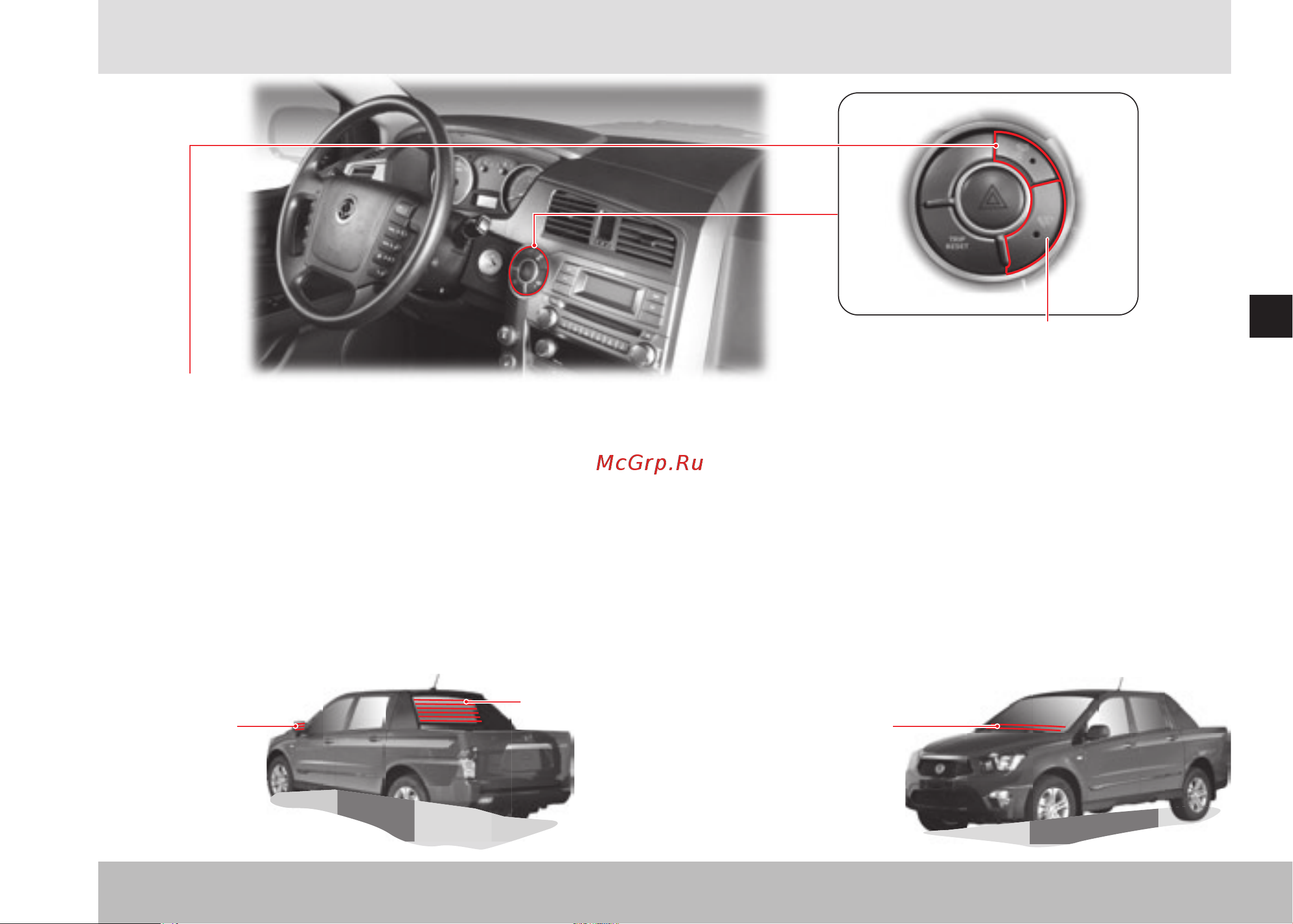 SSANGYONG Actyon Sports (2012-) [101/326] Переключатели