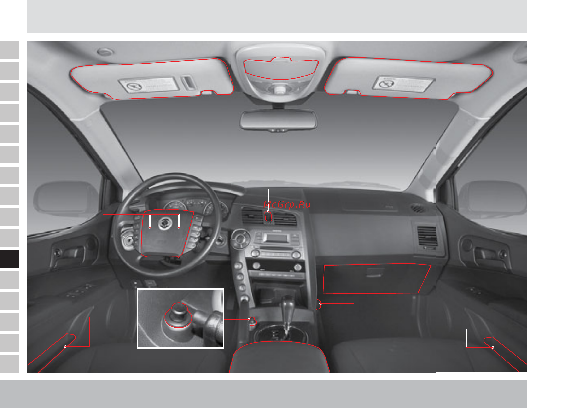 SSANGYONG Actyon Sports (2012-) [216/326] Устройства и приспособления для обеспечения комфорта