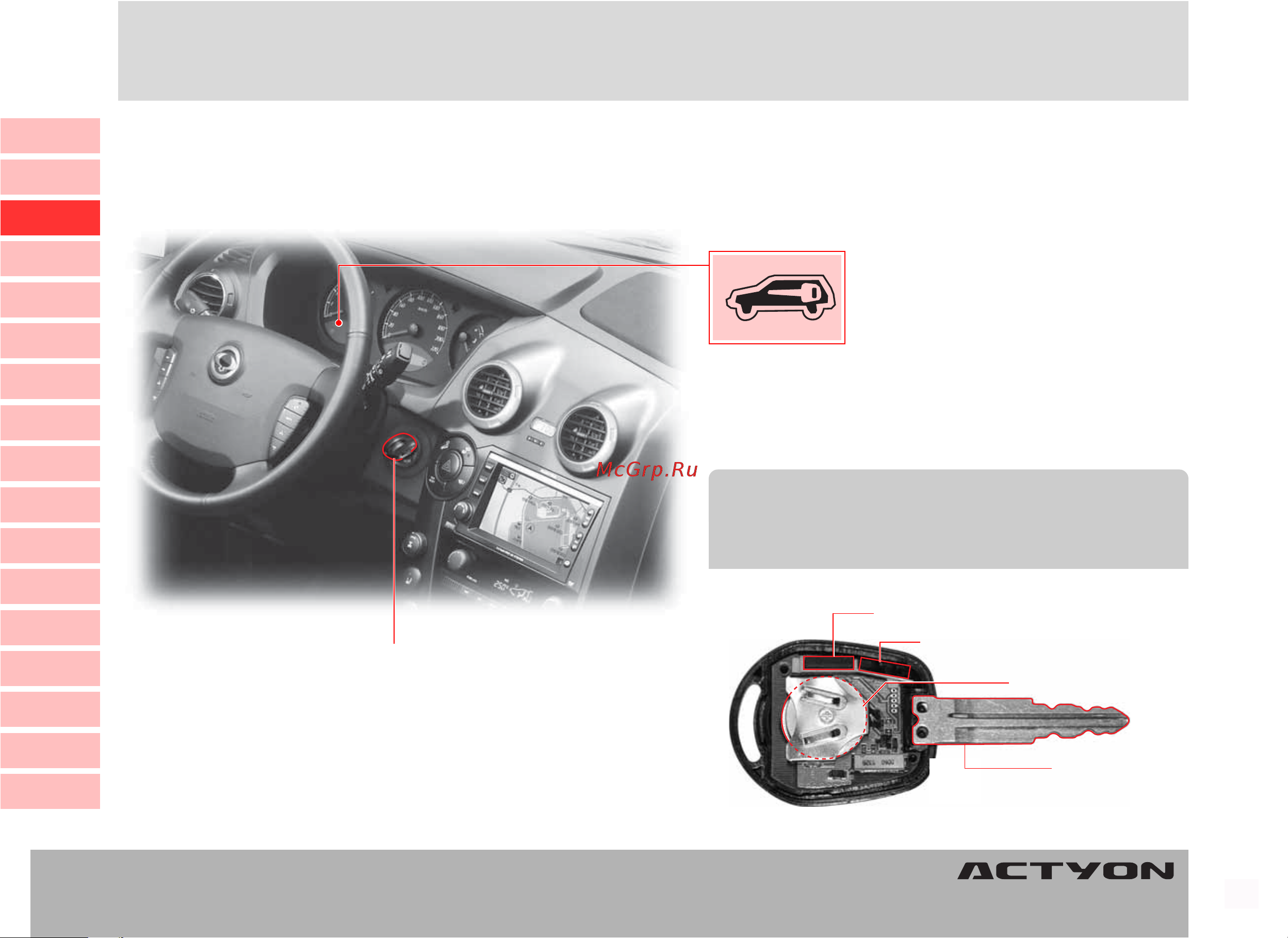 SSANGYONG Actyon (до 2010) [43/347] Ñèñòåìà èììîáèëàéçåðà