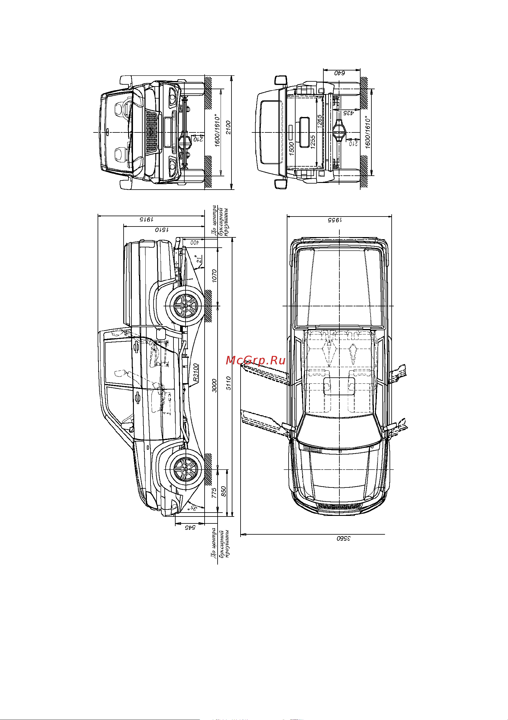 УЛЬЯНОВСКИЙ АВТОМОБИЛЬНЫЙ ЗАВОД (УАЗ) UAZ CARGO (Евро-4) (2012) Руководство по эксплуатации онлайн [12/188] 778296