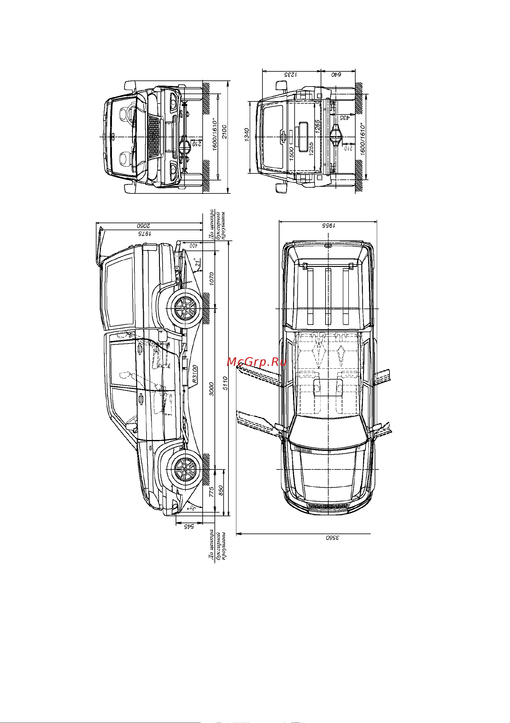 УЛЬЯНОВСКИЙ АВТОМОБИЛЬНЫЙ ЗАВОД (УАЗ) UAZ CARGO (Евро-4) (2012) Руководство по эксплуатации онлайн [13/188] 778296
