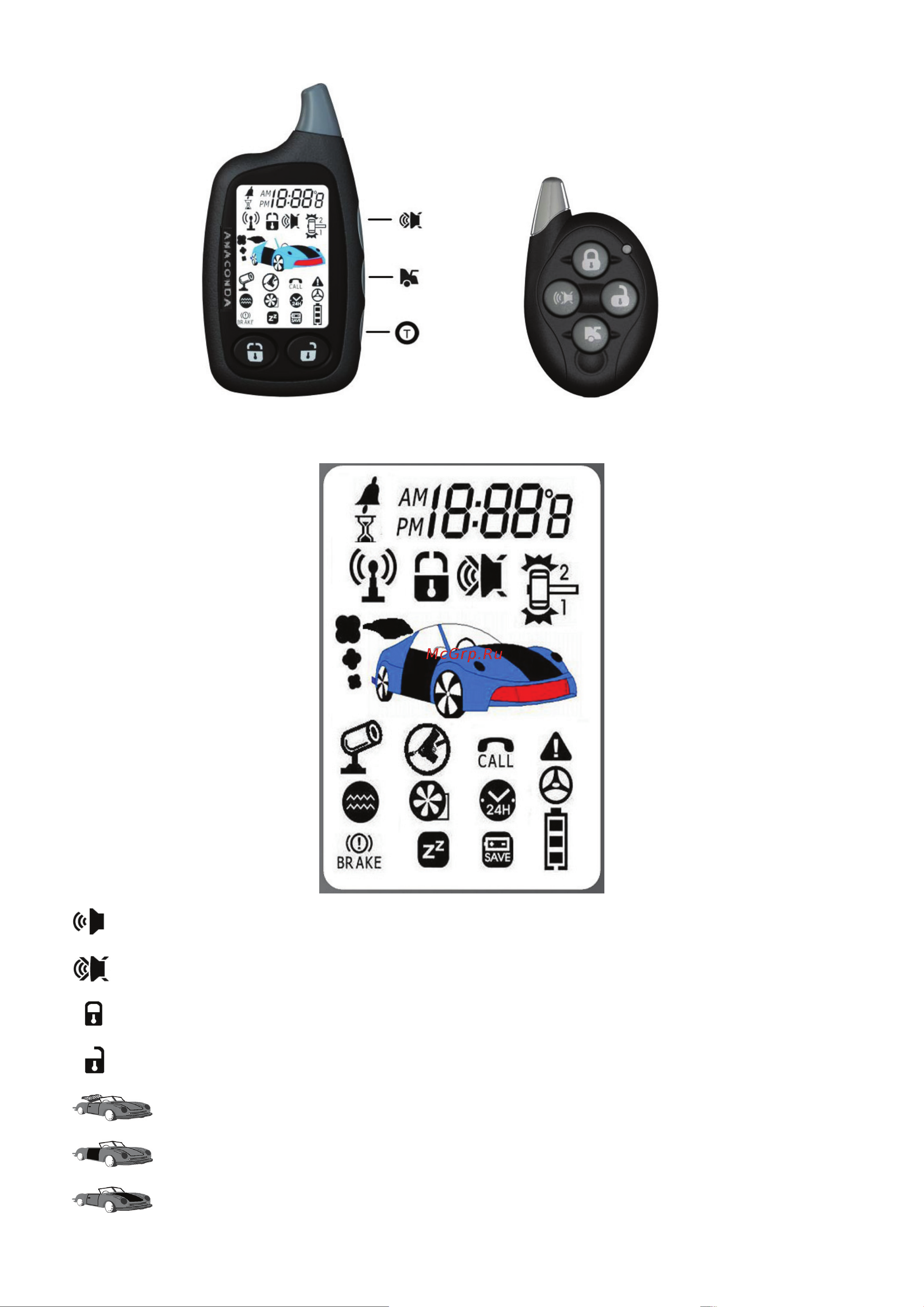 ANACONDA GS-450 Руководство по эксплуатации онлайн [5/24] 755196