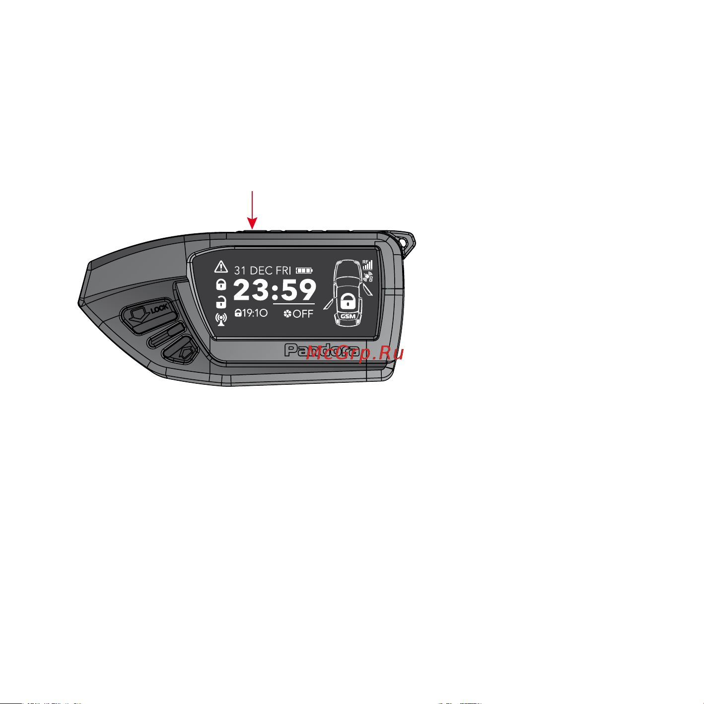 AlarmTrade PANDORA DXL 3970 [37/60] Кнопка 4