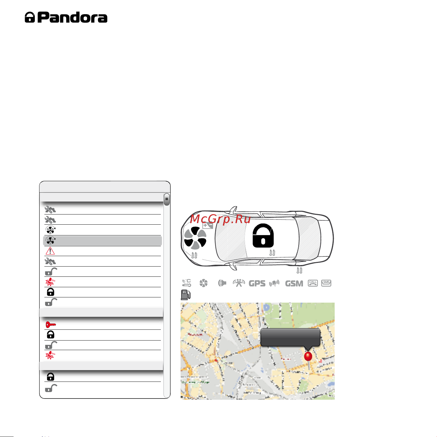 AlarmTrade PANDORA DXL 3970 [46/60] Вход в систему