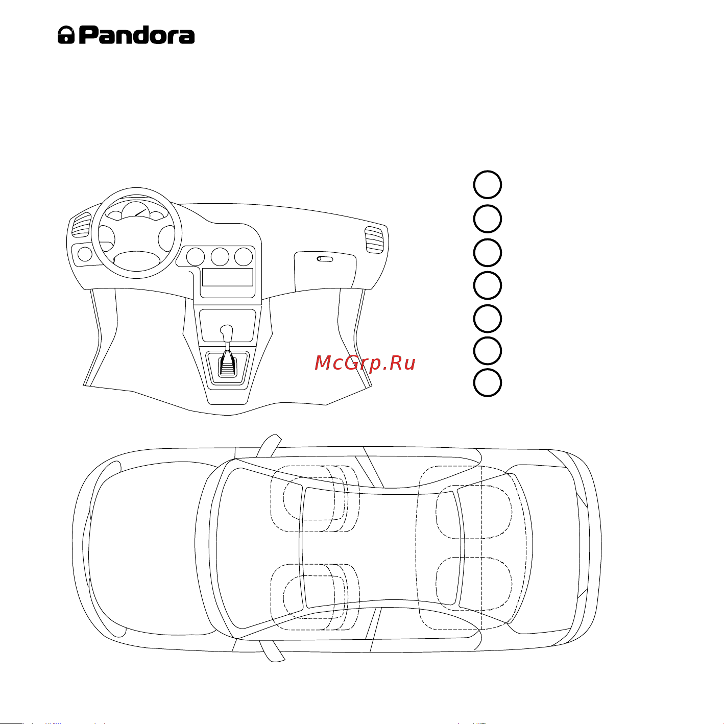 AlarmTrade PANDORA DXL 3910 [24/28] Расположение блоков системы