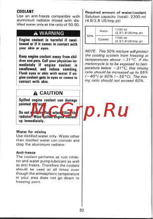 Suzuki TL1000S Руководство по эксплуатации онлайн [33/89] 755302