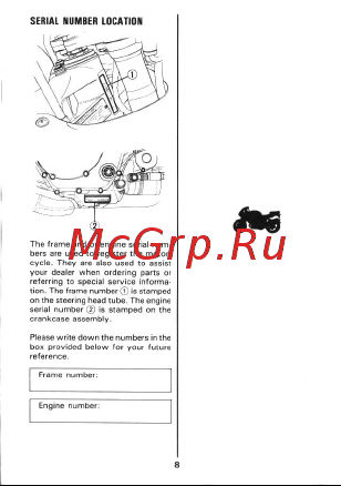 Suzuki TL1000S Руководство по эксплуатации онлайн [9/89] 755302