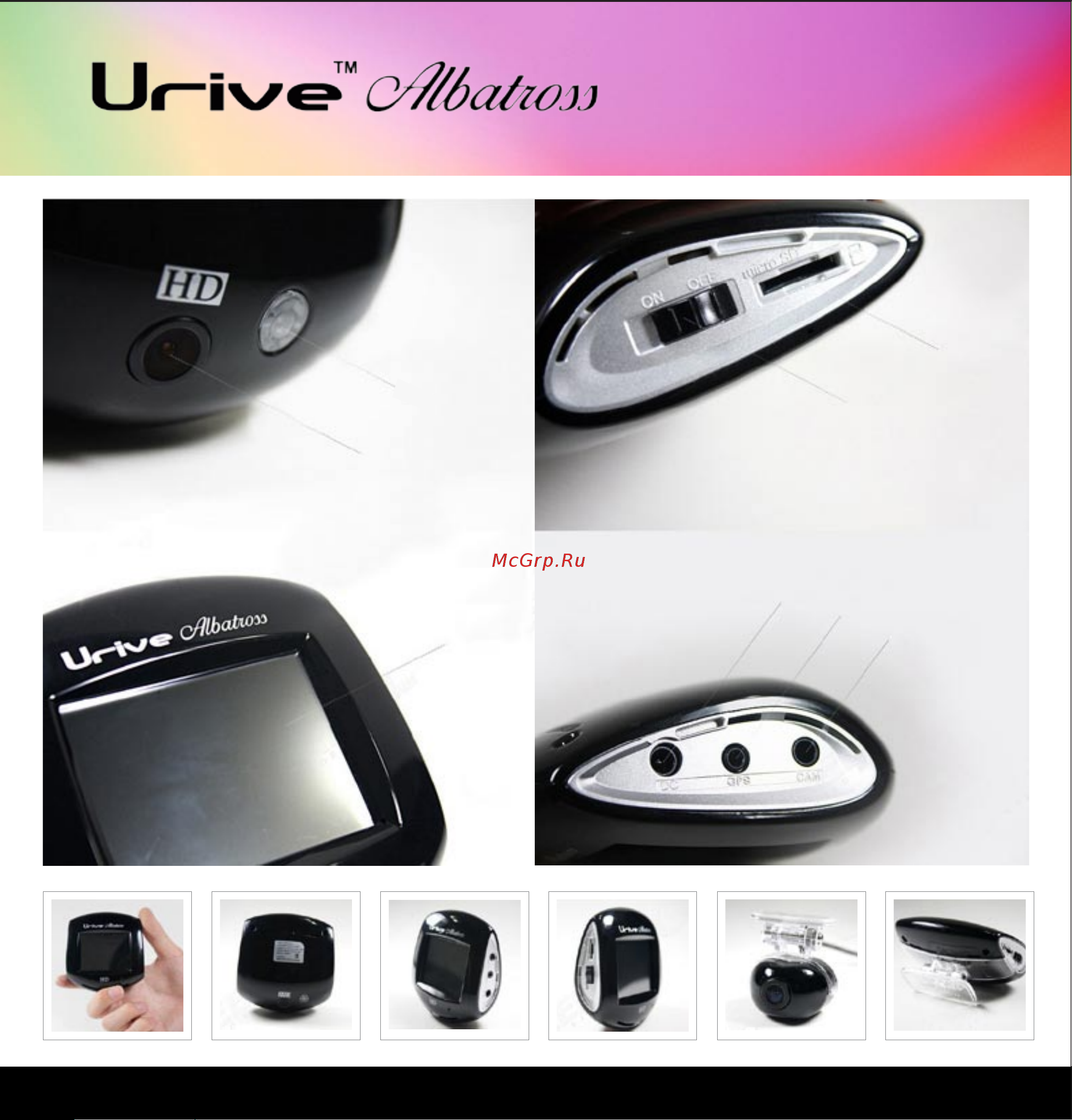 Urive Albatross 755321 [4/16] Название и характеристика частей