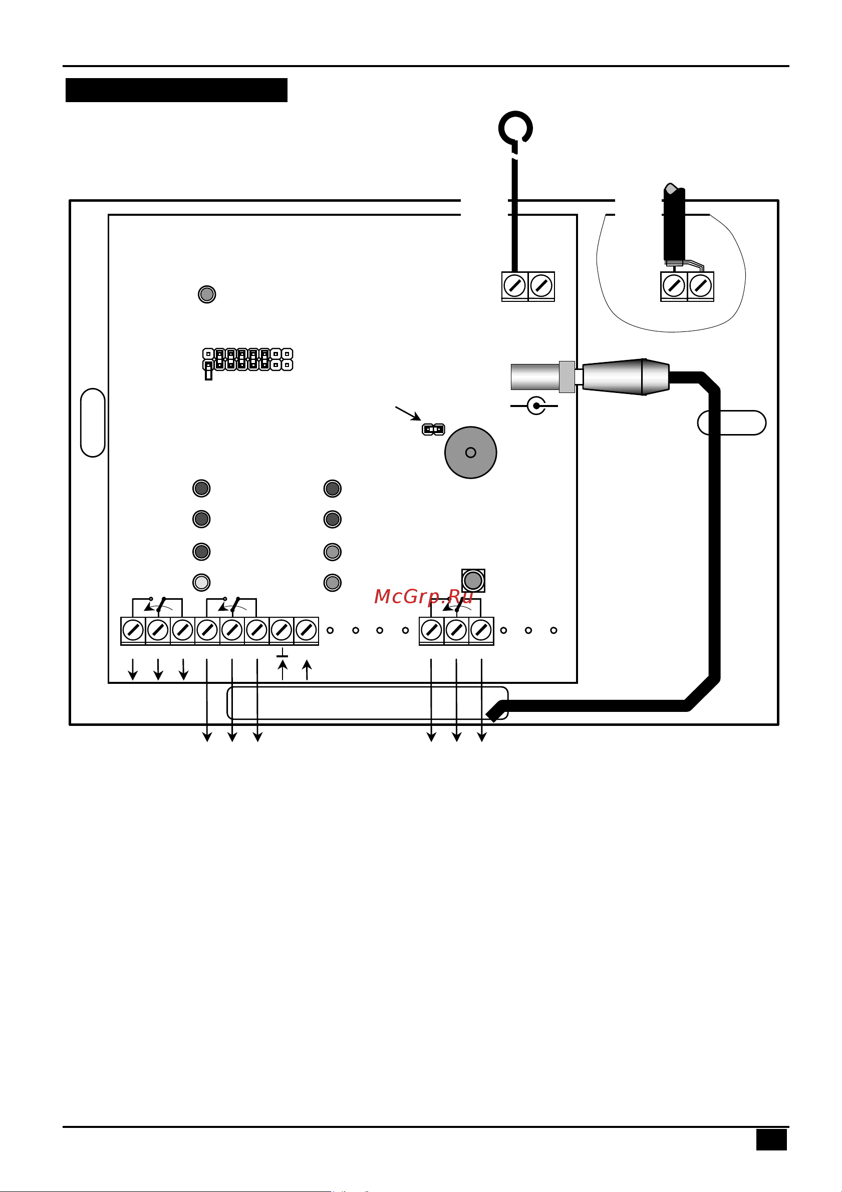 ООО АЛЬТОНИКА REEF PAGE RP-101RS [19/20] Монтажная схема