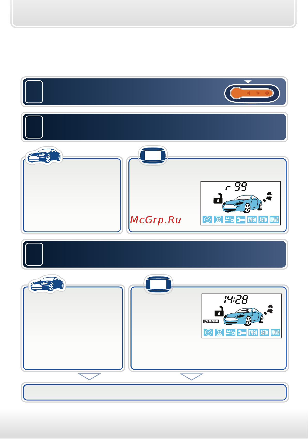 Starline B92 Dialog FLEX [39/88] Выключение охраны с работающим двигателем