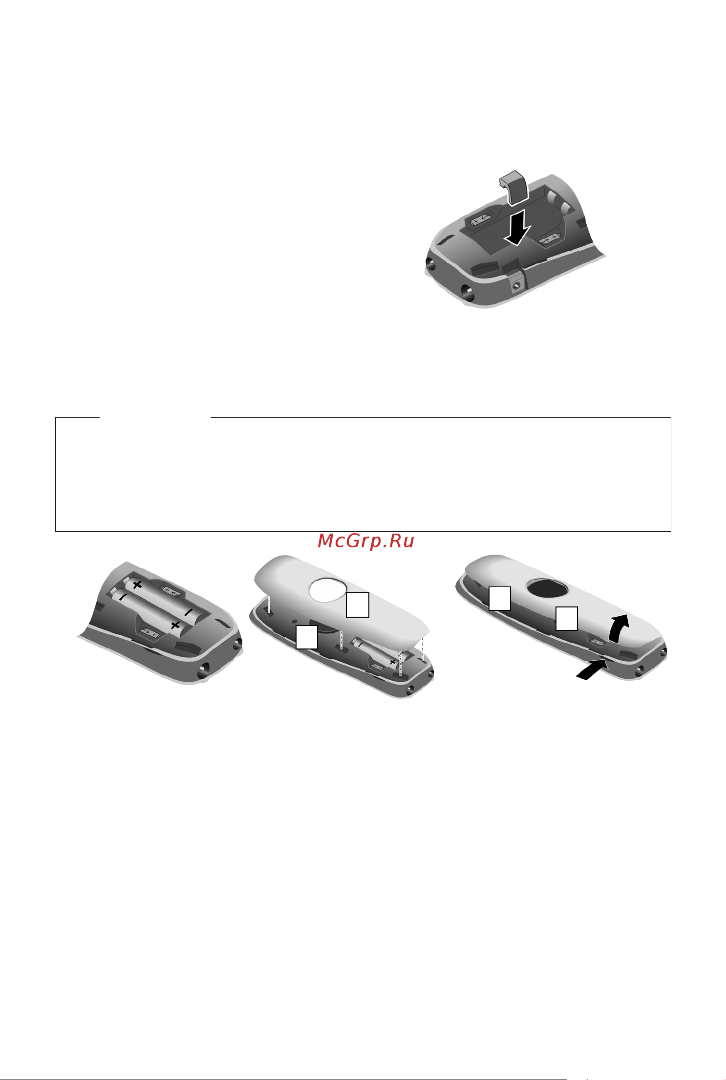 Gigaset CL540H [10/72] Подготовка трубки к работе
