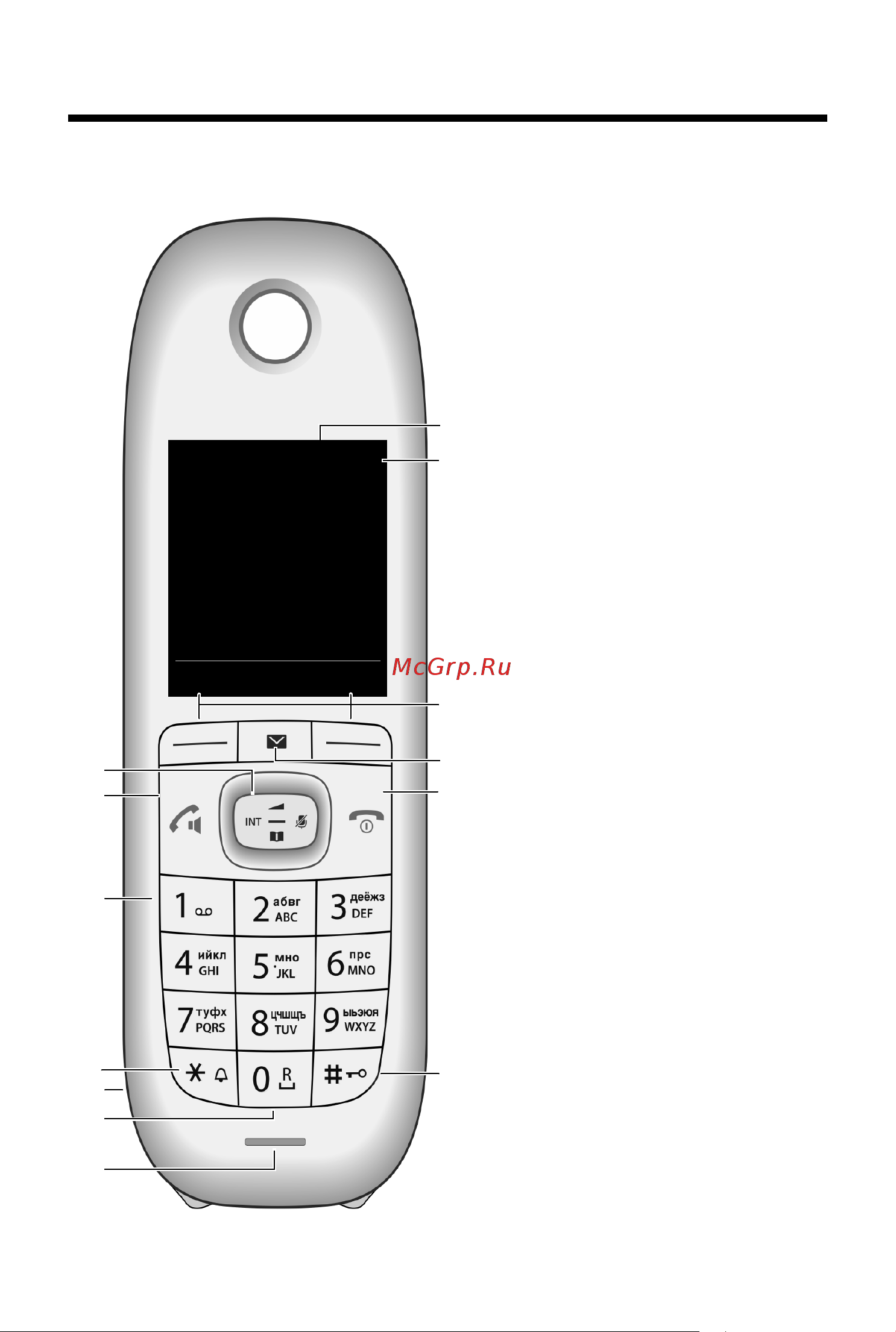Gigaset CL540H [3/72] Общее описание gigaset dune cl540
