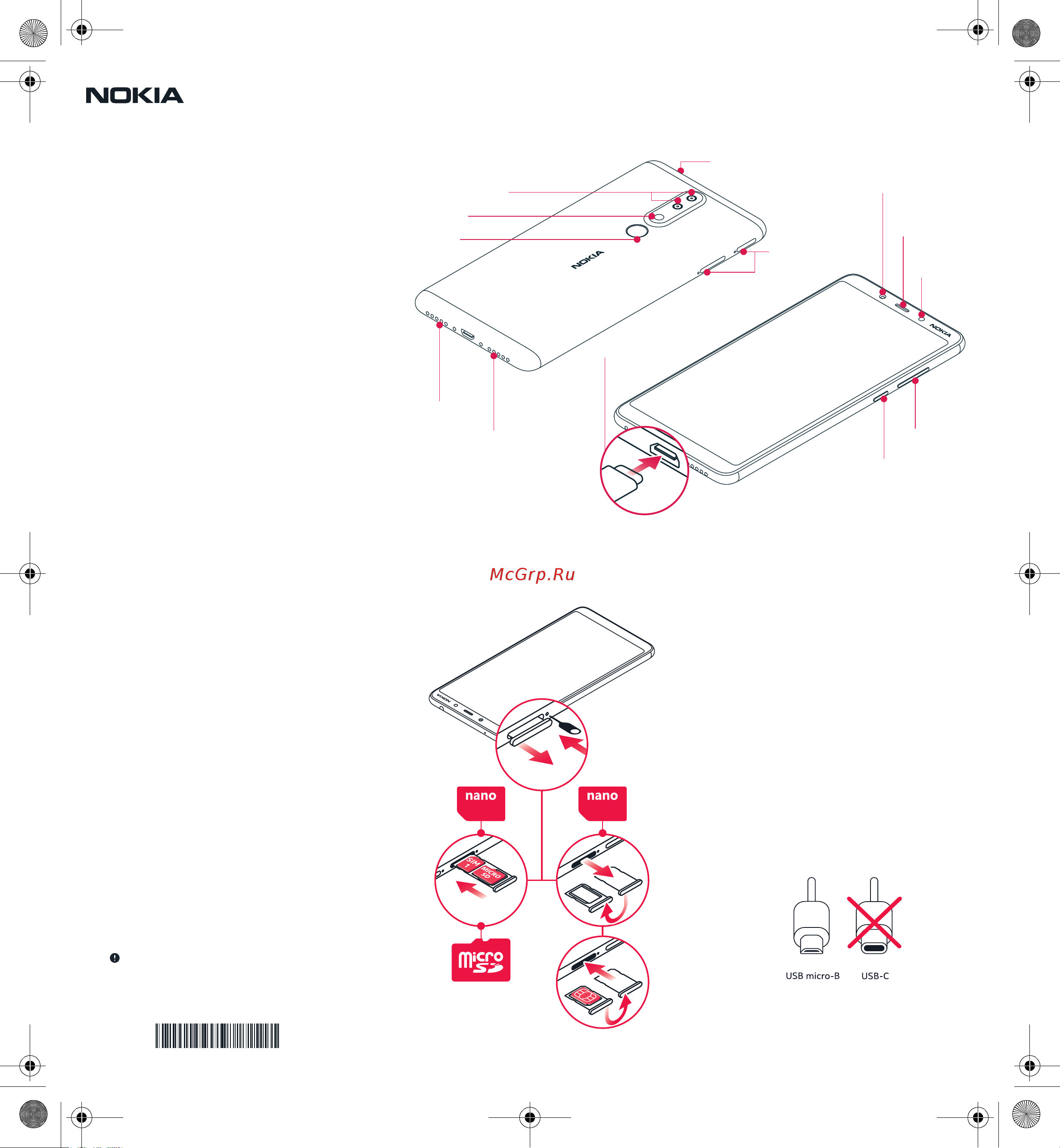 Nokia 3.1 Plus Marengo (TA-1104) Руководство по эксплуатации онлайн