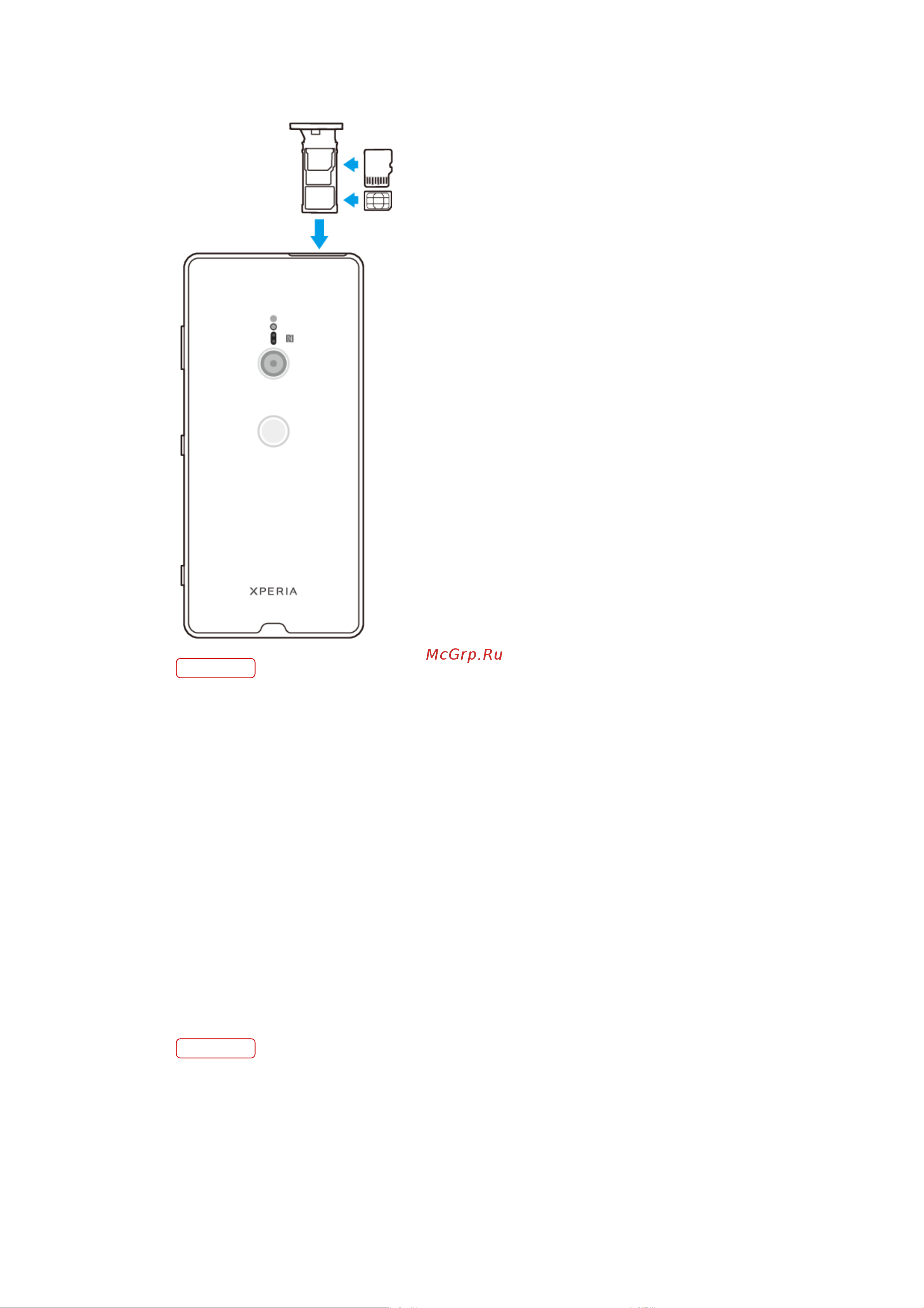 Sony Xperia XZ3 Dual H9436 [9/134] Вариант комплектации две sim карты