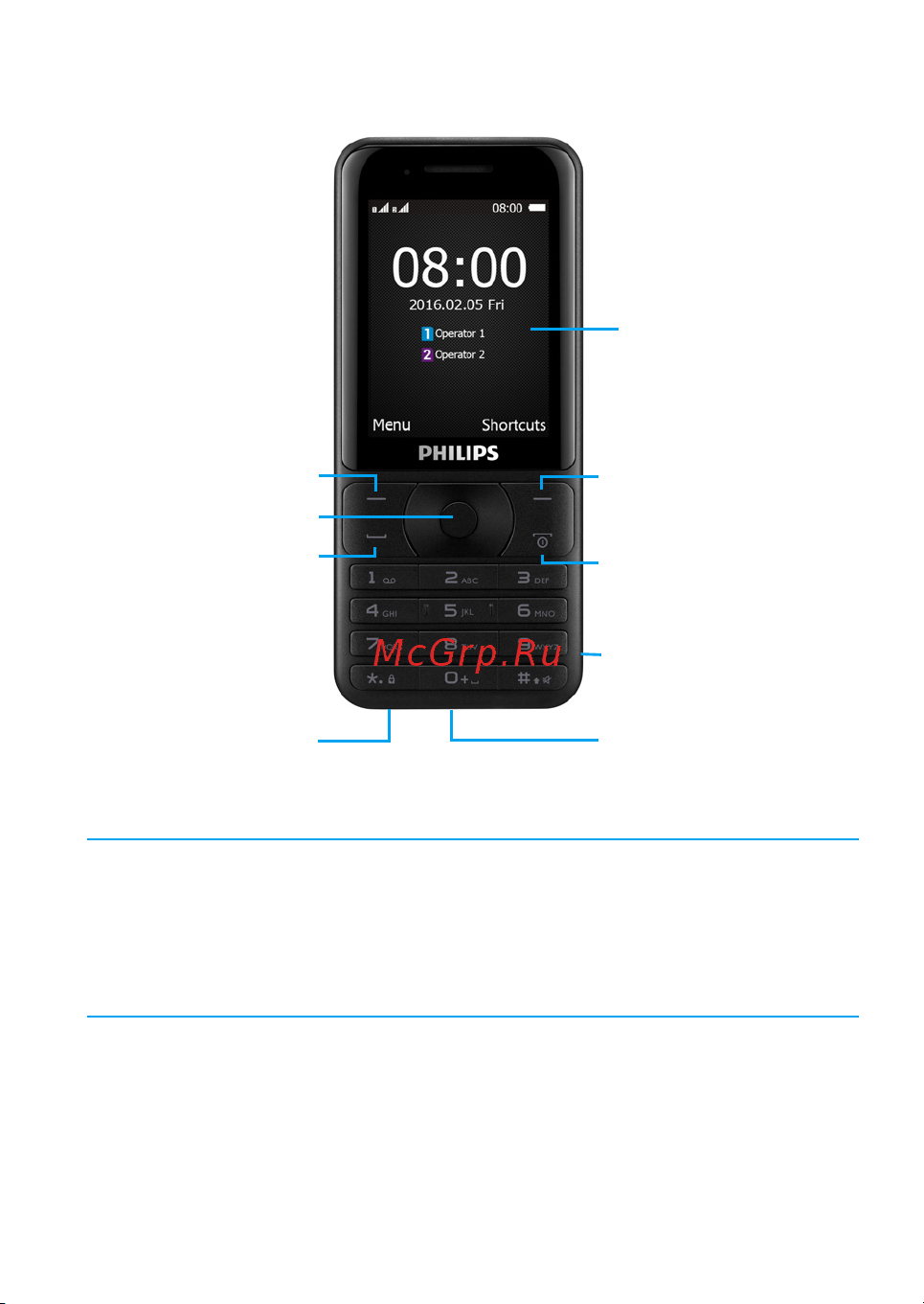 Philips E181 [41/60] Ваш телефон