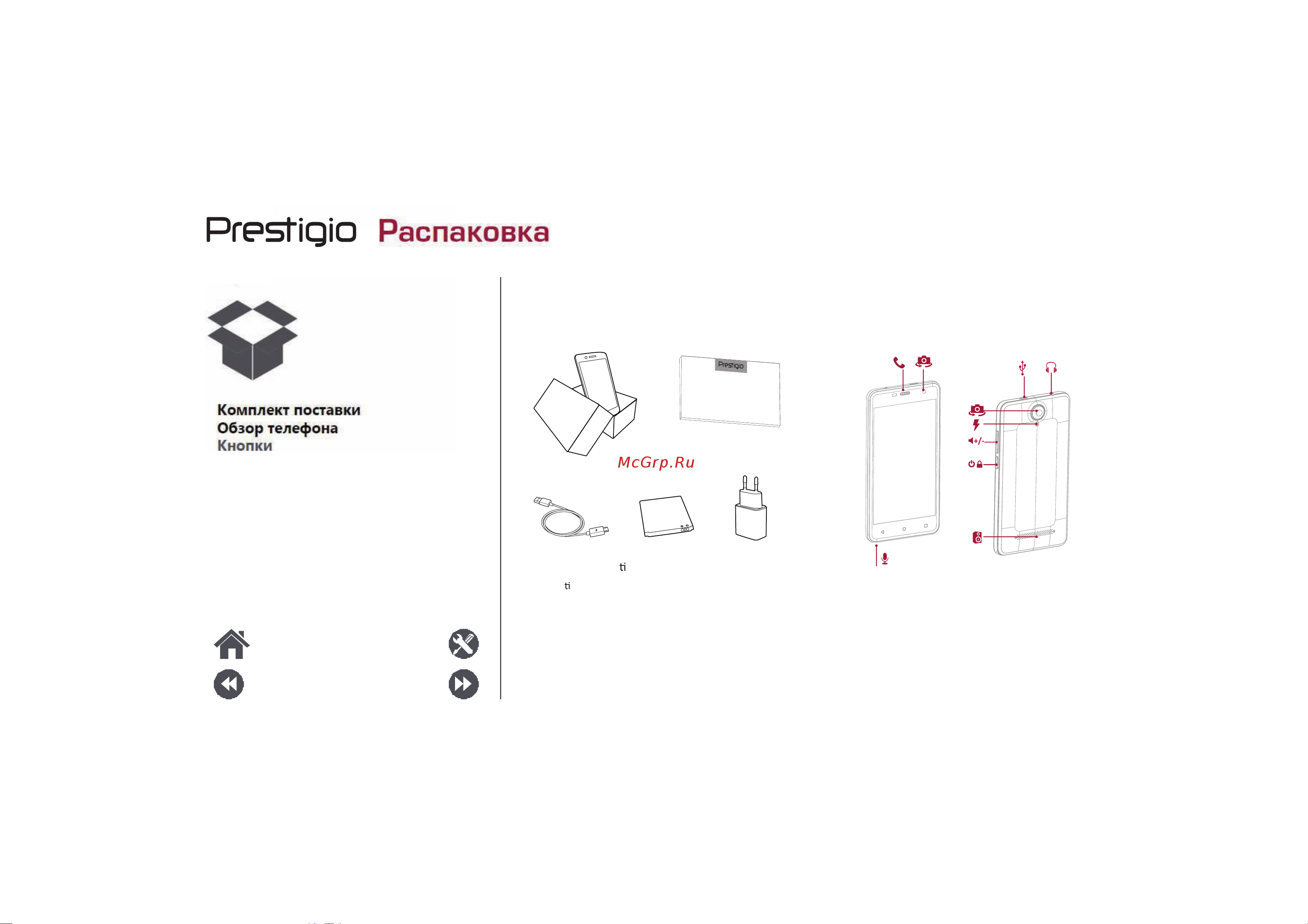 Prestigio Muze G3 LTE Duo Руководство по эксплуатации онлайн [2/39] 756004