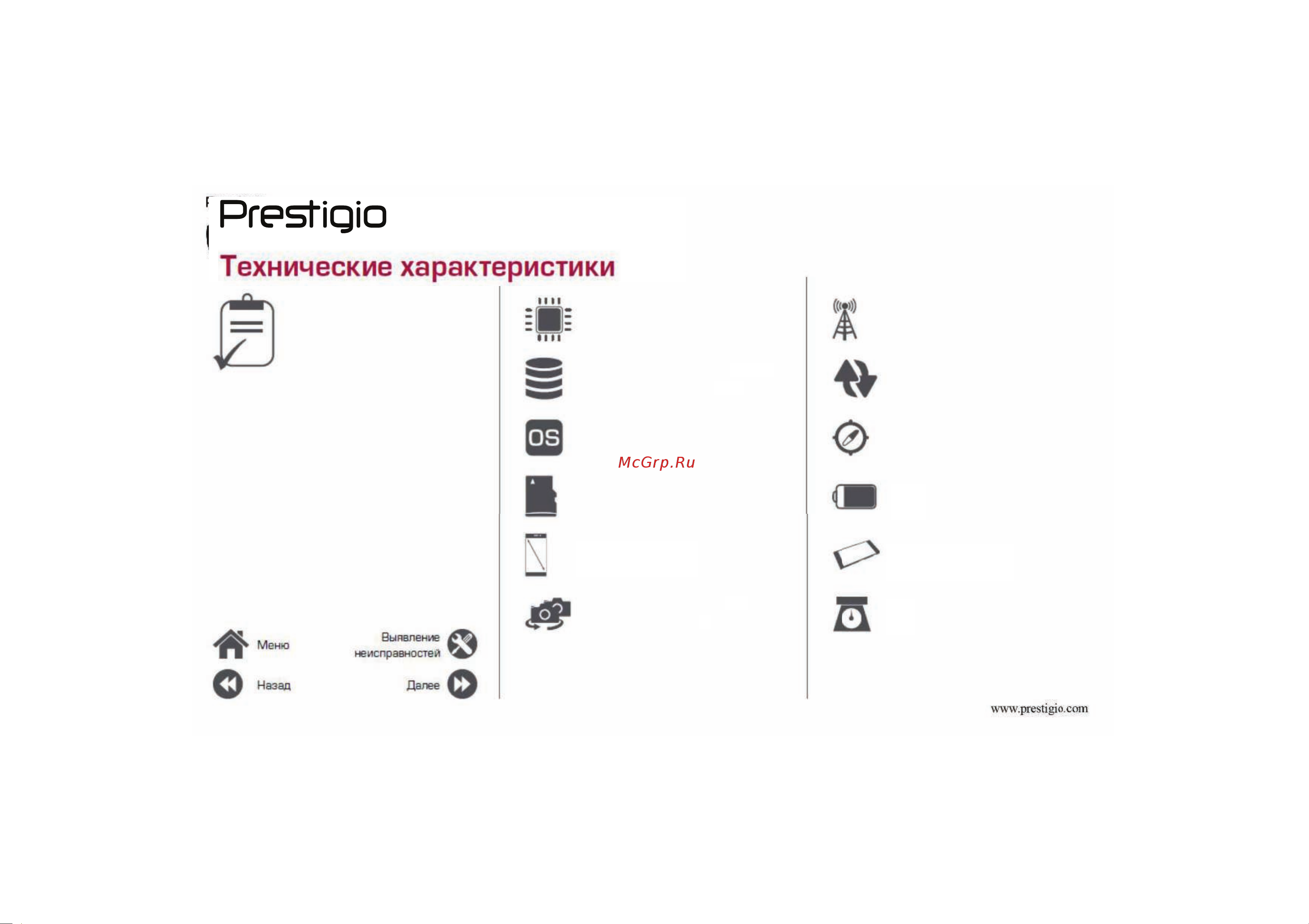 Prestigio Muze G3 LTE Duo Руководство по эксплуатации онлайн [37/39] 756004