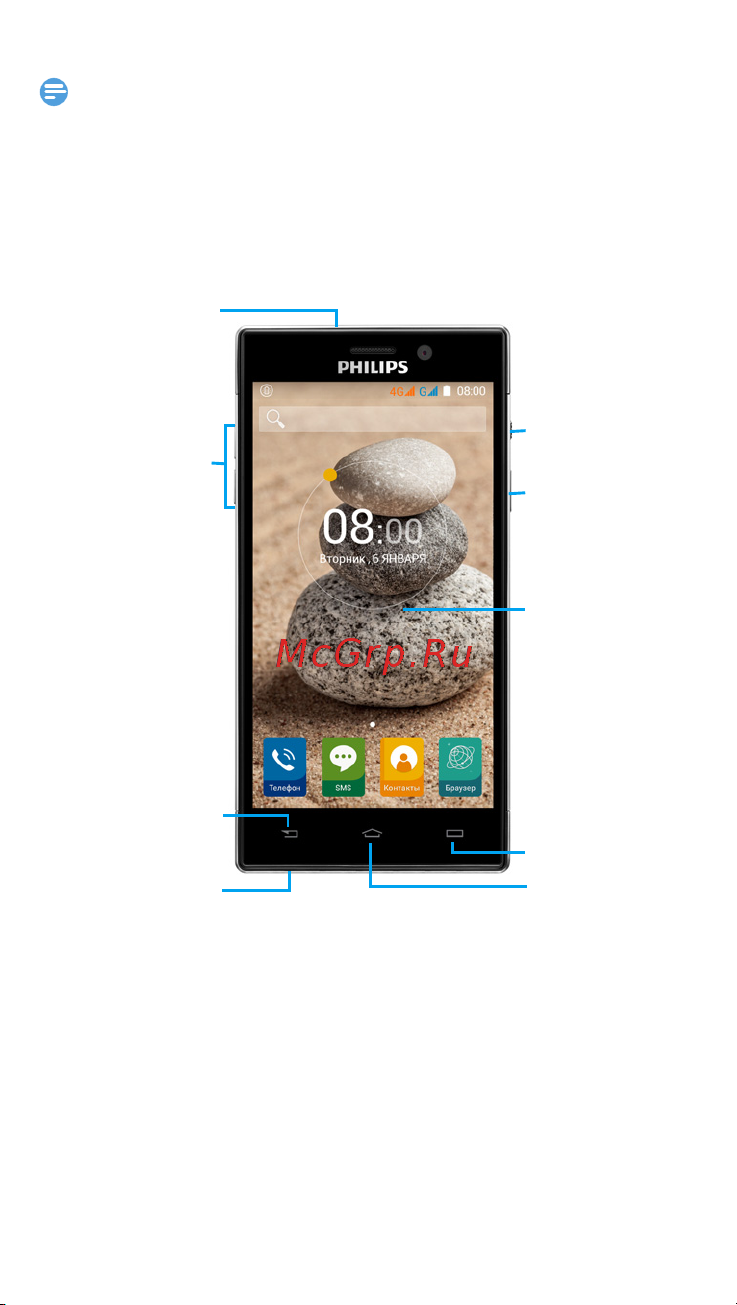Philips Xenium V787+ [2/15] Ваш кпк