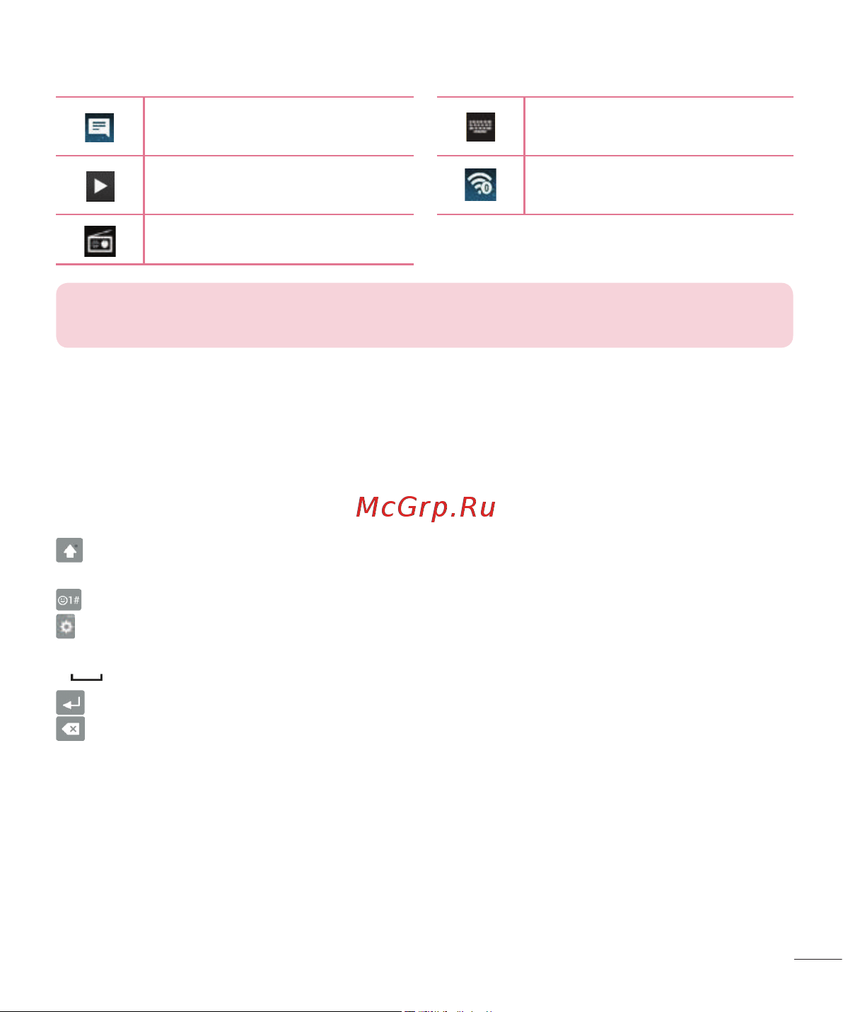 LG G3s D724 [139/412] Екранна клавіатура