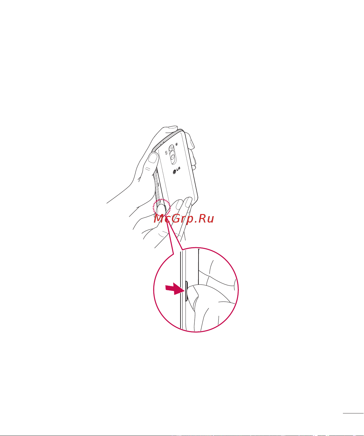 LG G3s D724 [233/412] Sim картасын жəне батареяны салу