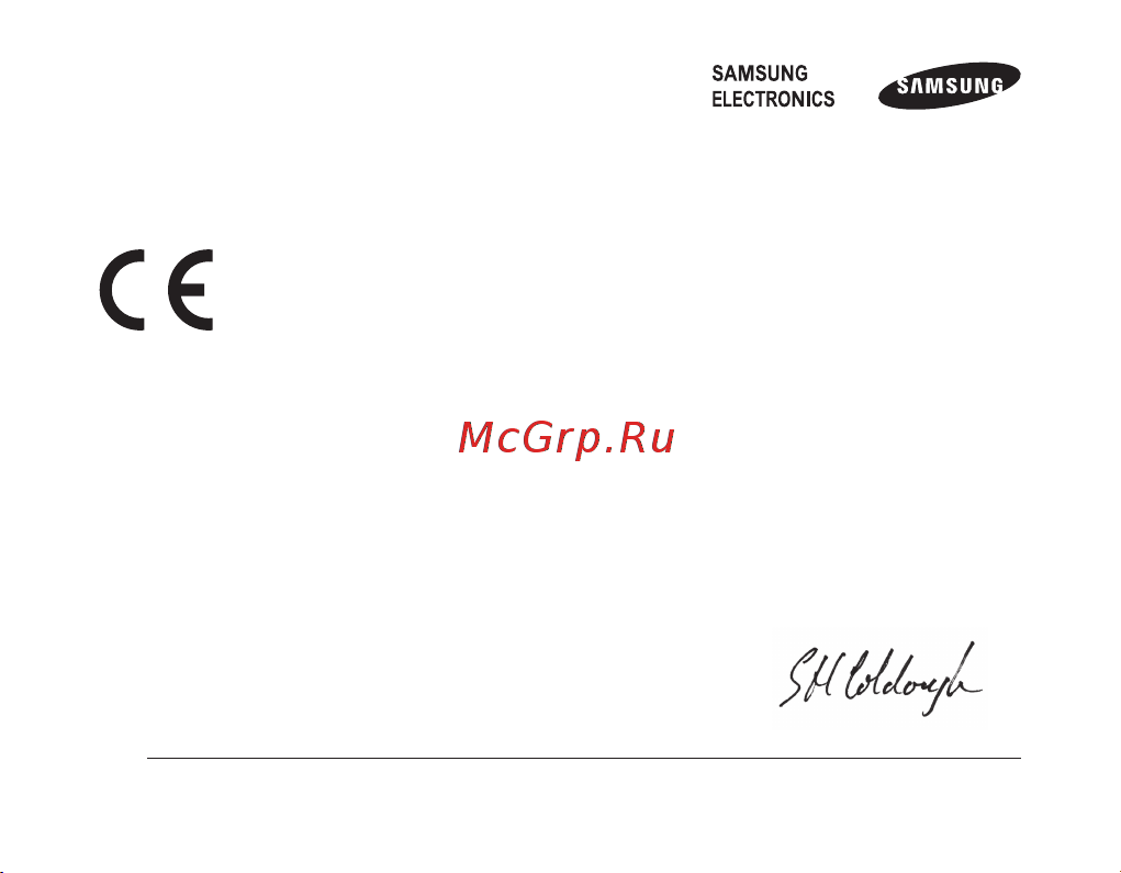 Samsung HS3000 [135/168] Atitikties deklaracija gaminio duomenys