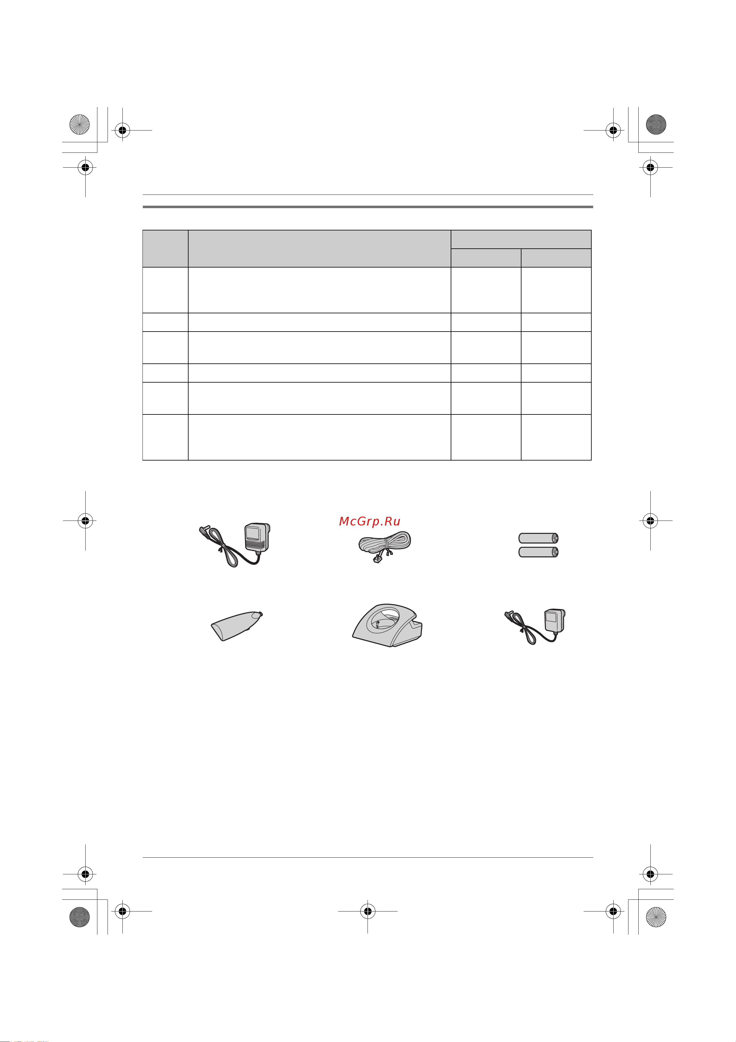 Panasonic KX-TG1106RUT [3/24] Введение