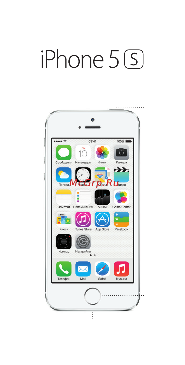 Apple iPhone 5S 32Gb Руководство по эксплуатации онлайн
