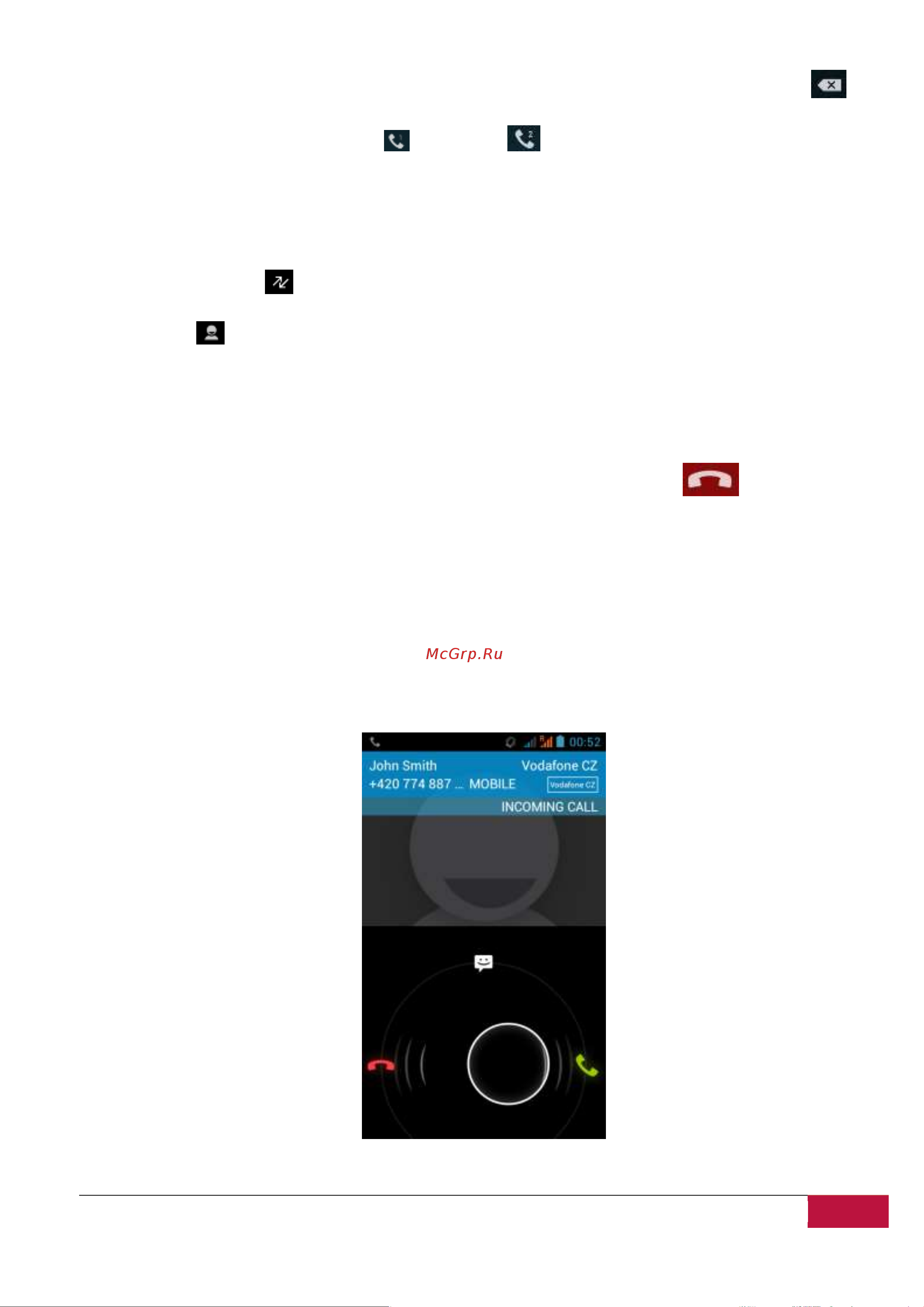 Prestigio MultiPhone 4040 DUO PAP4040 Руководство по эксплуатации онлайн [31/69] 775706