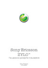 Sony Ericsson Zylo W20-W20i Руководство по эксплуатации