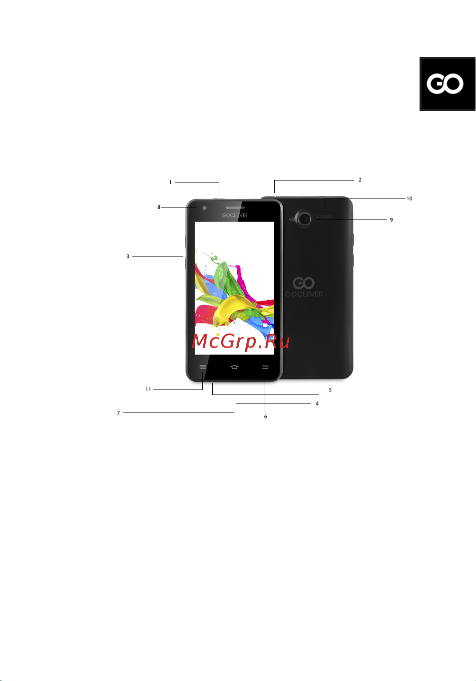 Goclever QUANTUM 400 [3/132] Quick start guide gb