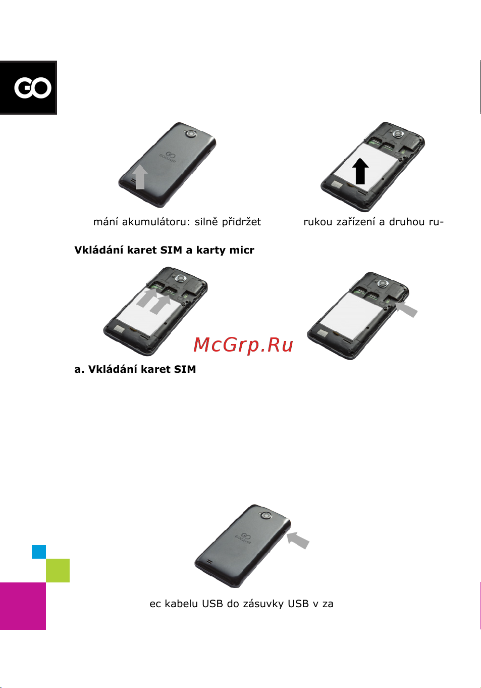 Goclever QUANTUM 400 [30/132] Quick start guide cz