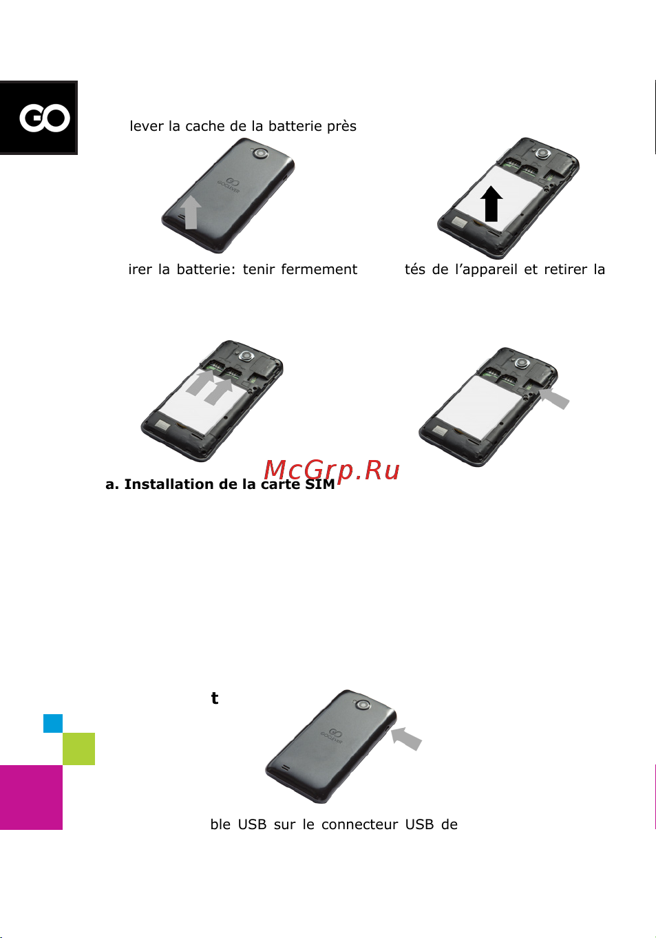 Goclever QUANTUM 400 [42/132] Quick start guide fr