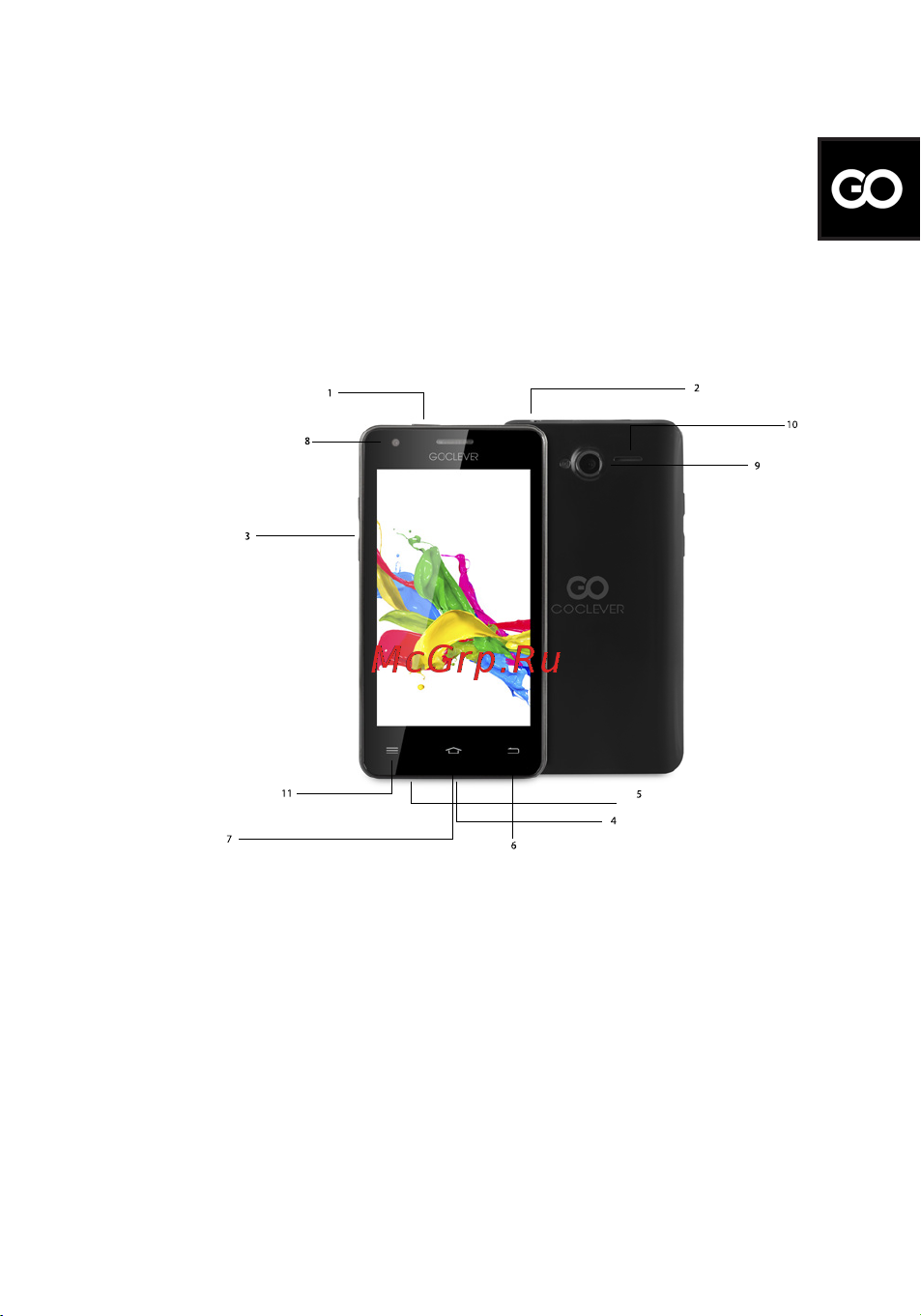 Goclever QUANTUM 400 PLUS [55/132] Quick start guide gr