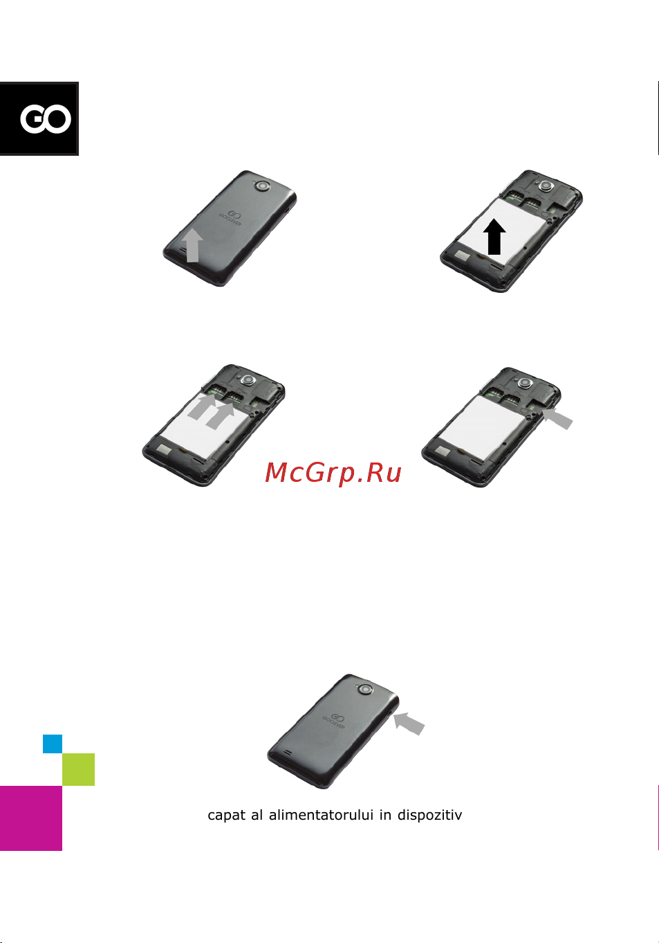 Goclever QUANTUM 400 PLUS [92/132] Quick start guide ro