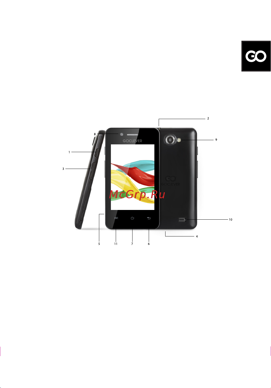 Goclever QUANTUM 350 COLOUR CONCEPT [111/132] Quick start guide sl