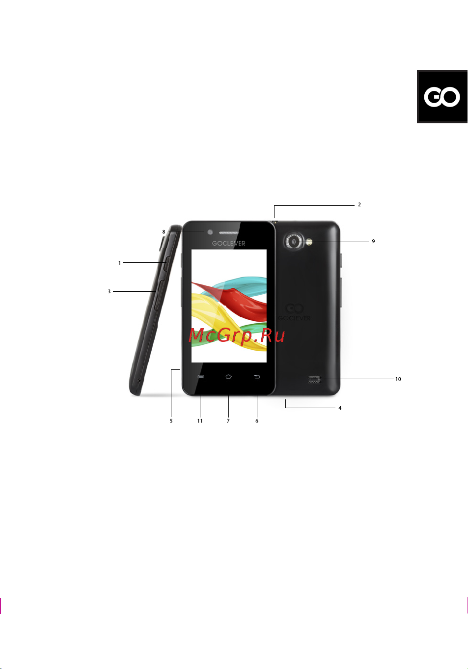 Goclever QUANTUM 350 COLOUR CONCEPT [117/132] Quick start guide es