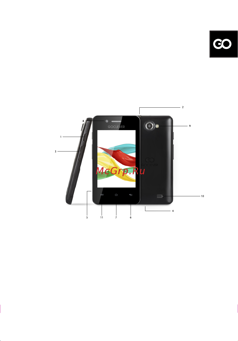 Goclever QUANTUM 350 COLOUR CONCEPT [29/132] Quick start guide cz