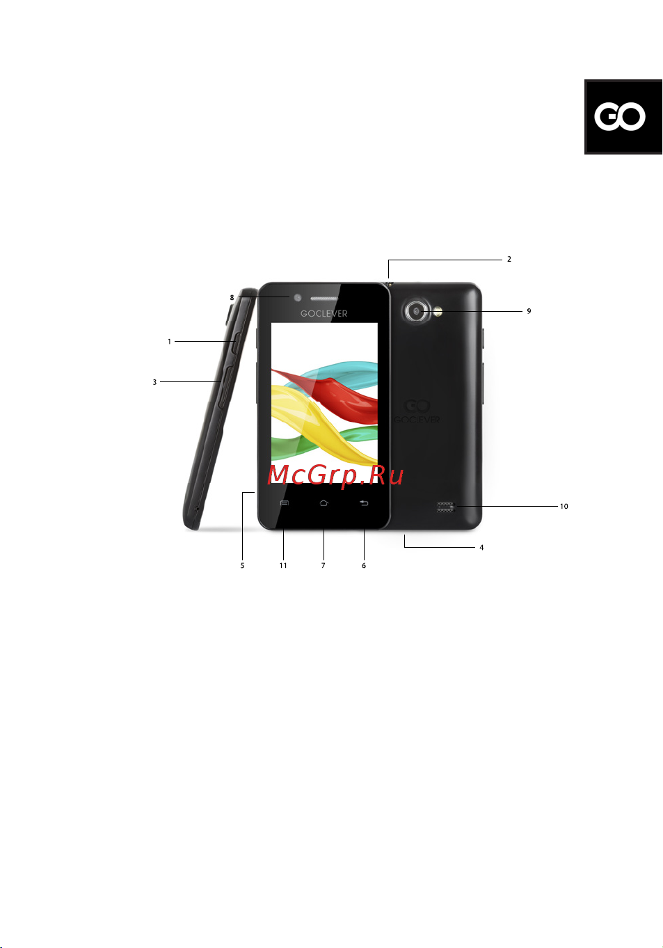 Goclever QUANTUM 350 COLOUR CONCEPT [3/132] Quick start guide gb