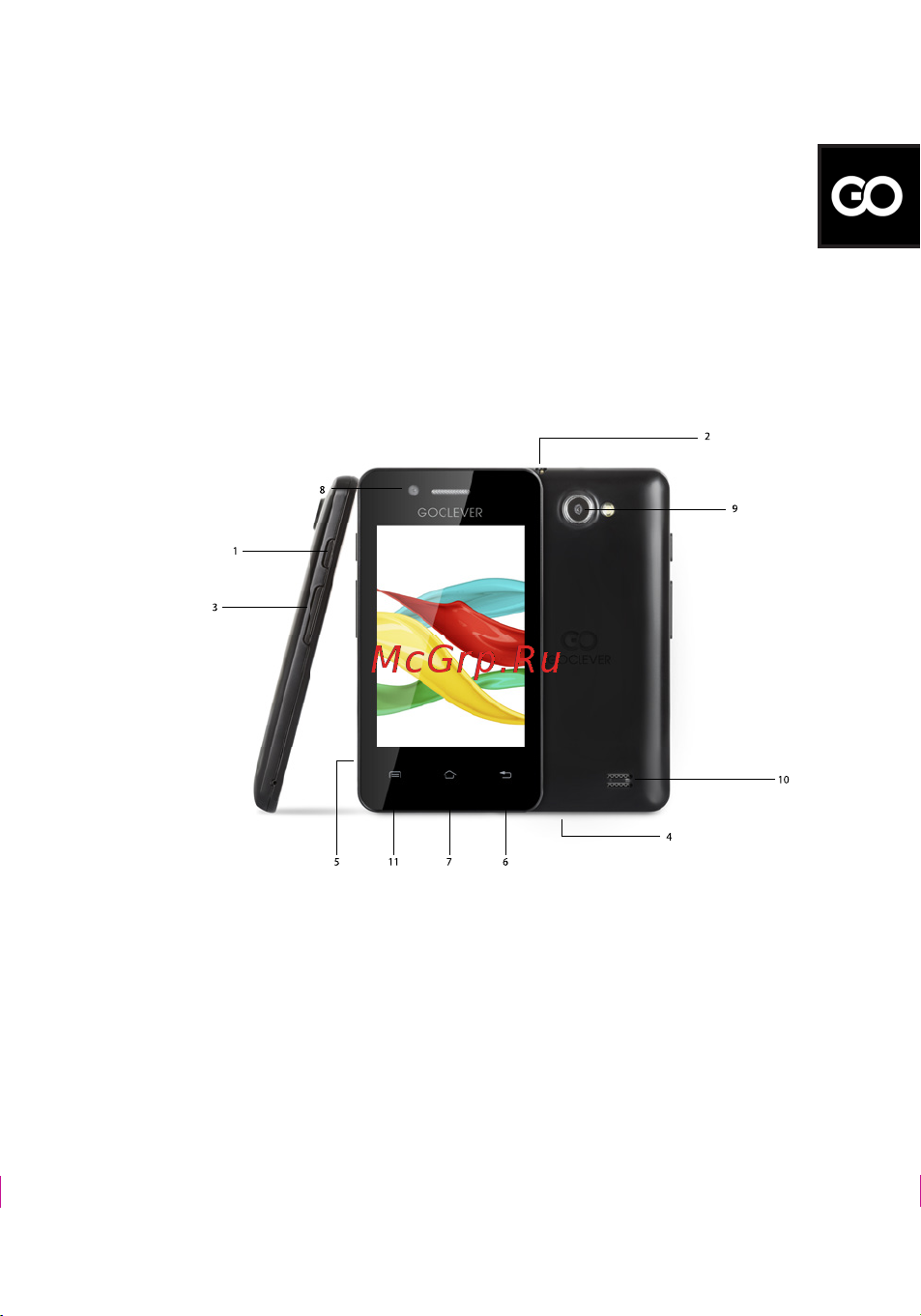Goclever QUANTUM 350 COLOUR CONCEPT [41/132] Quick start guide fr
