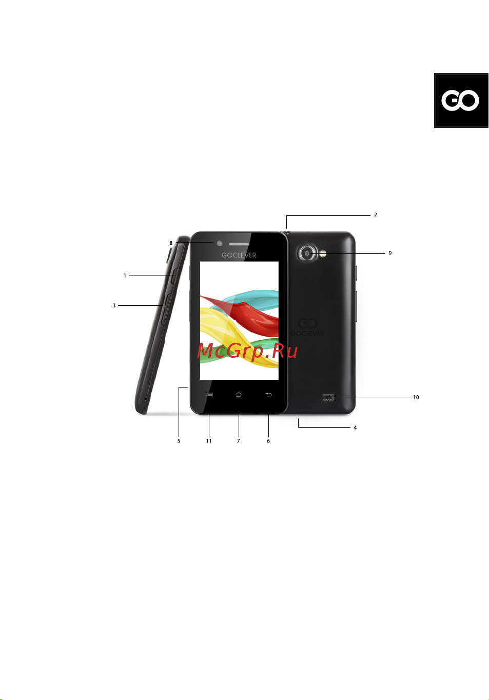 Goclever QUANTUM 350 COLOUR CONCEPT [55/132] Quick start guide gr