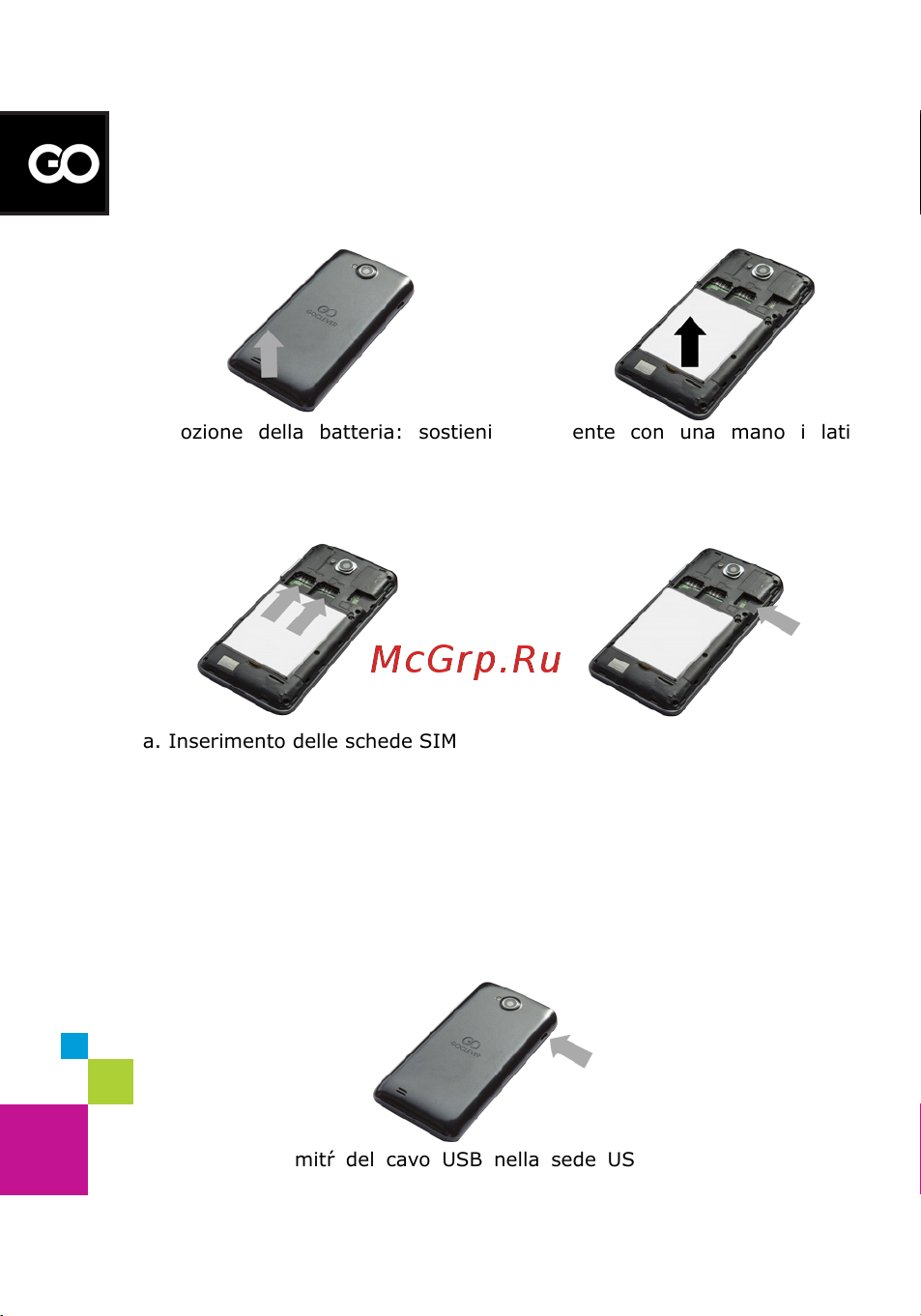 Goclever QUANTUM 350 COLOUR CONCEPT [68/132] Quick start guide it